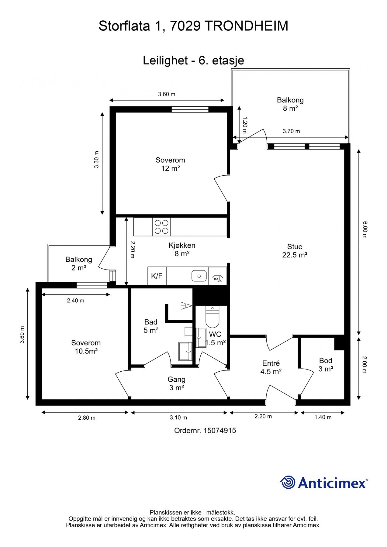 Plantegning. Galleribilde
