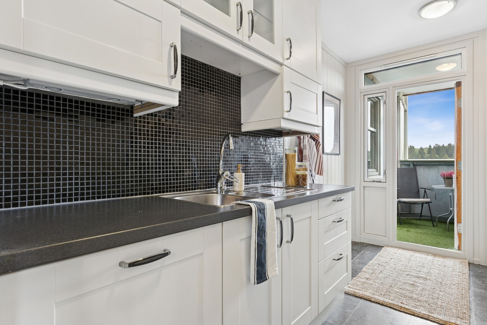 Borettslaget har gjennomført rørfornying i bygget. Galleribilde