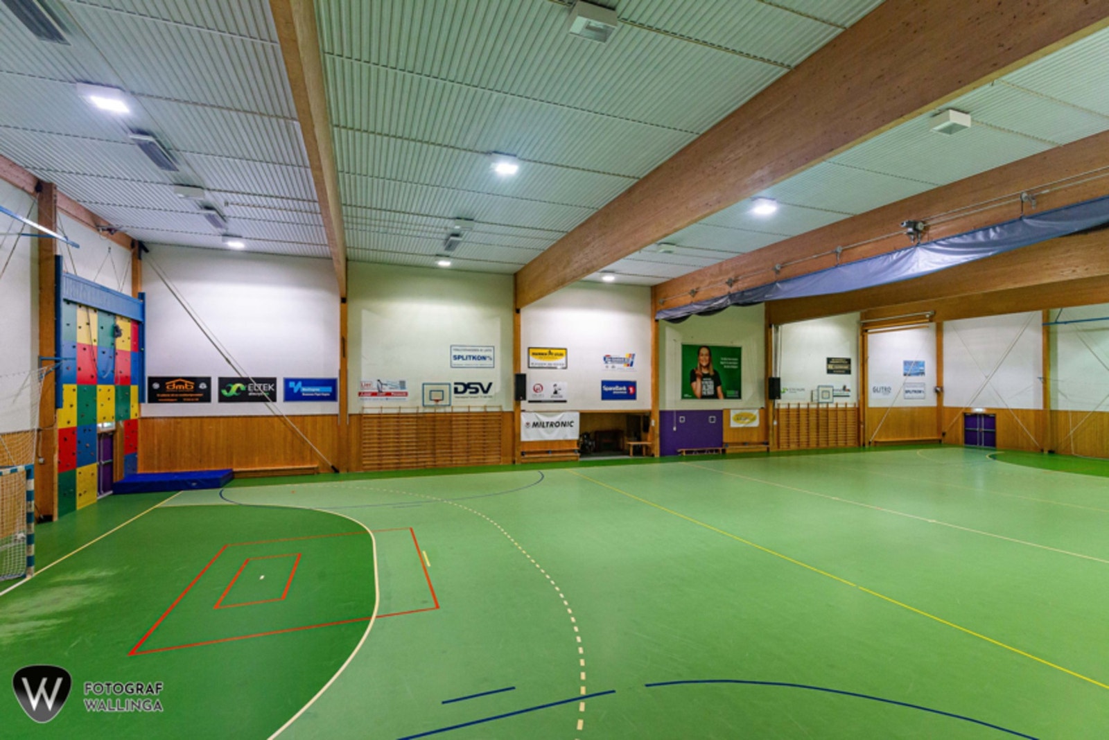 Glassverkethallen. Galleribilde