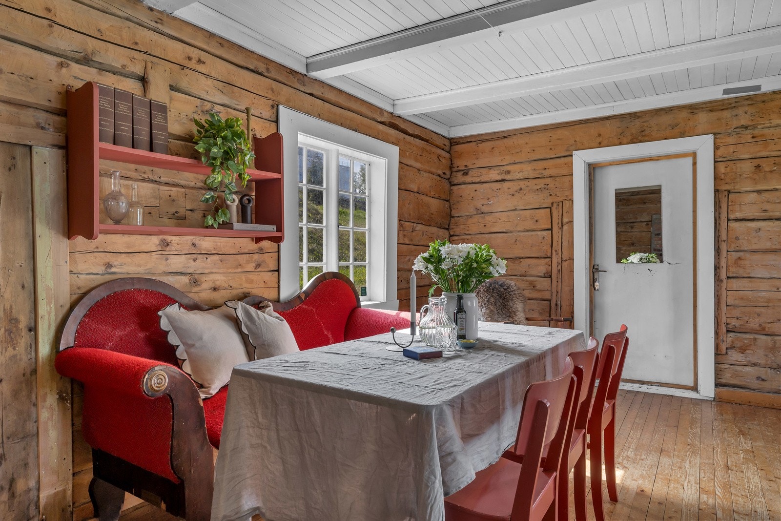 Sjarmerende tømmervegger. Galleribilde