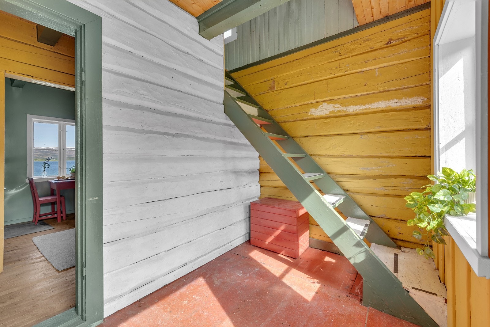 Gang og trappoppgang. Galleribilde