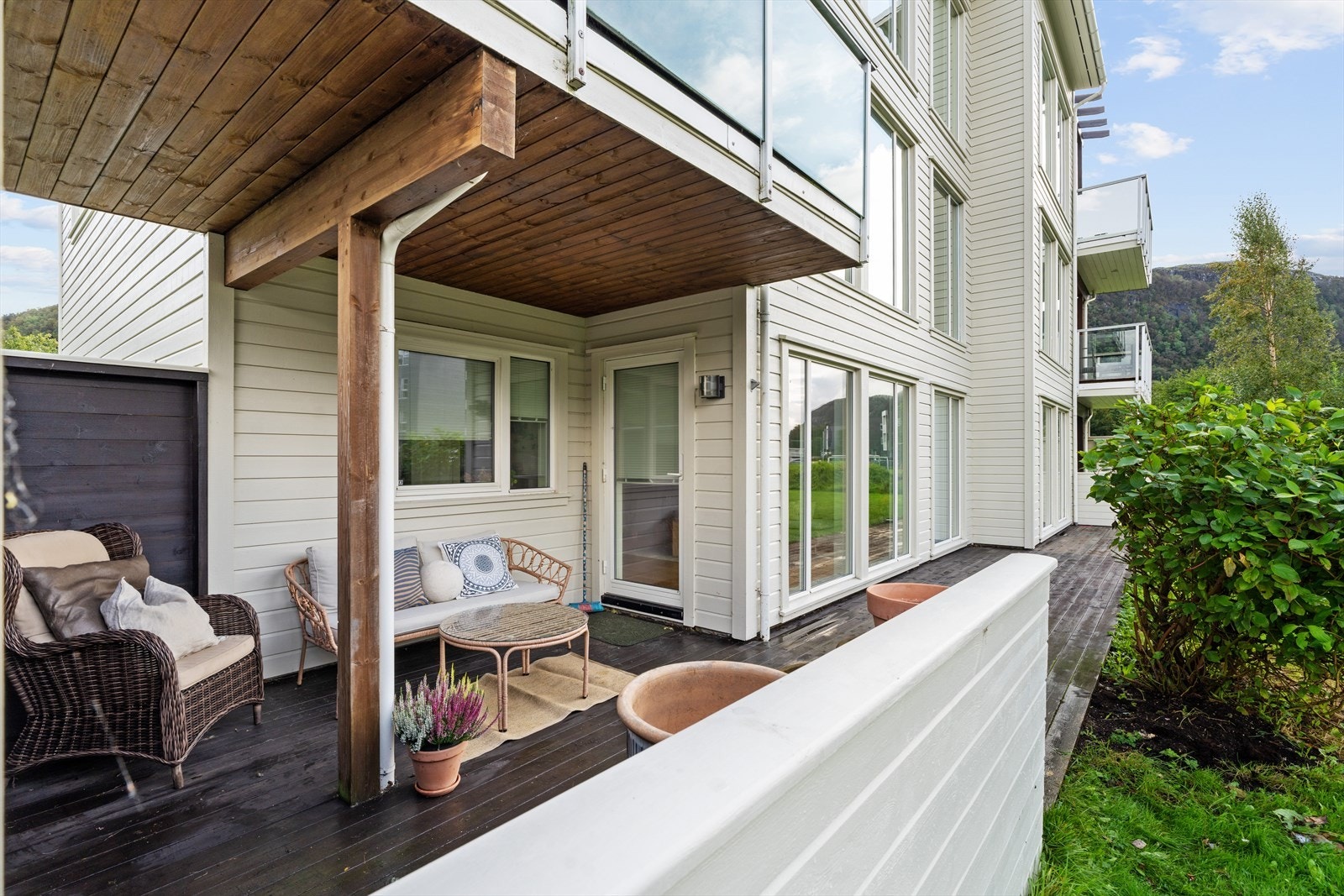 Balkong av god størrelse Galleribilde