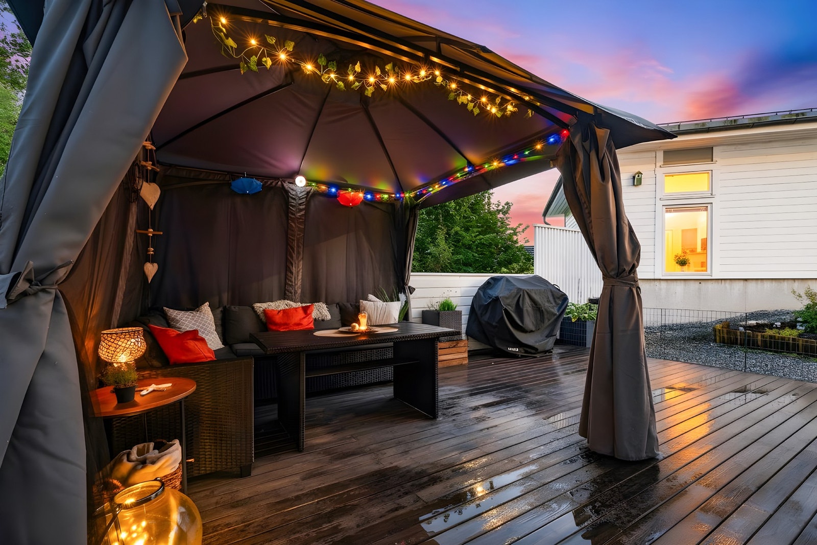 En flott halvpart beliggende på Emblem oppført i 2013 Galleribilde