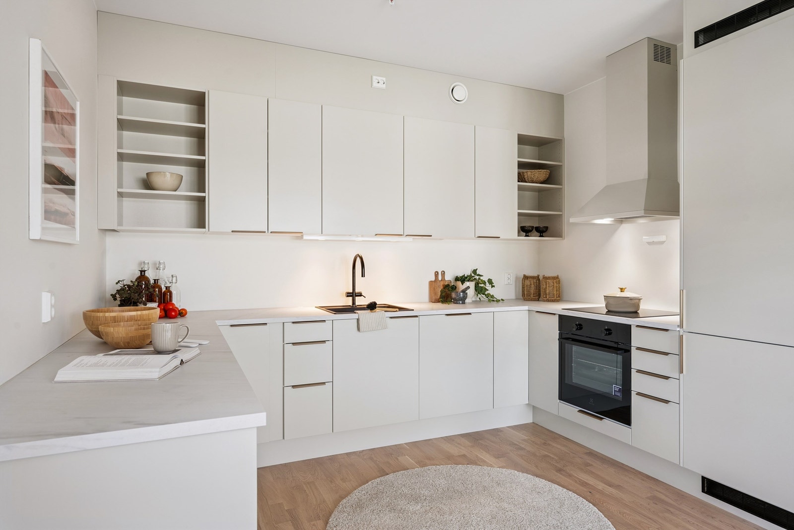 Alle hvitevarer er integrerte. Galleribilde