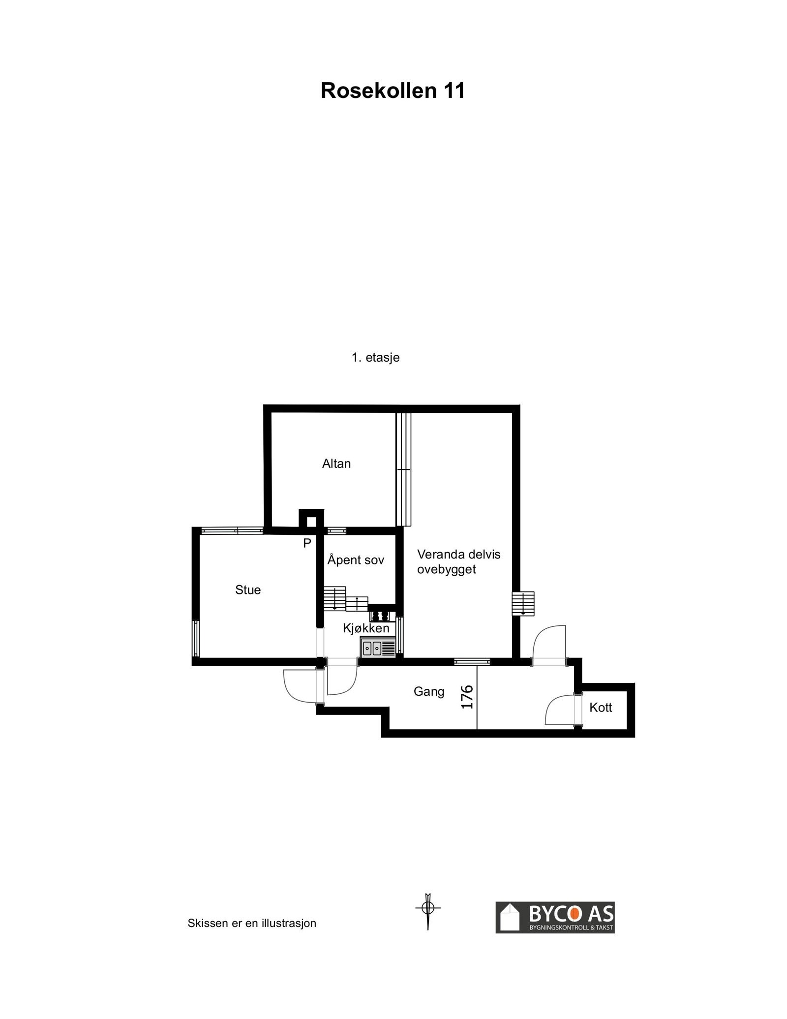 1. etasje Galleribilde