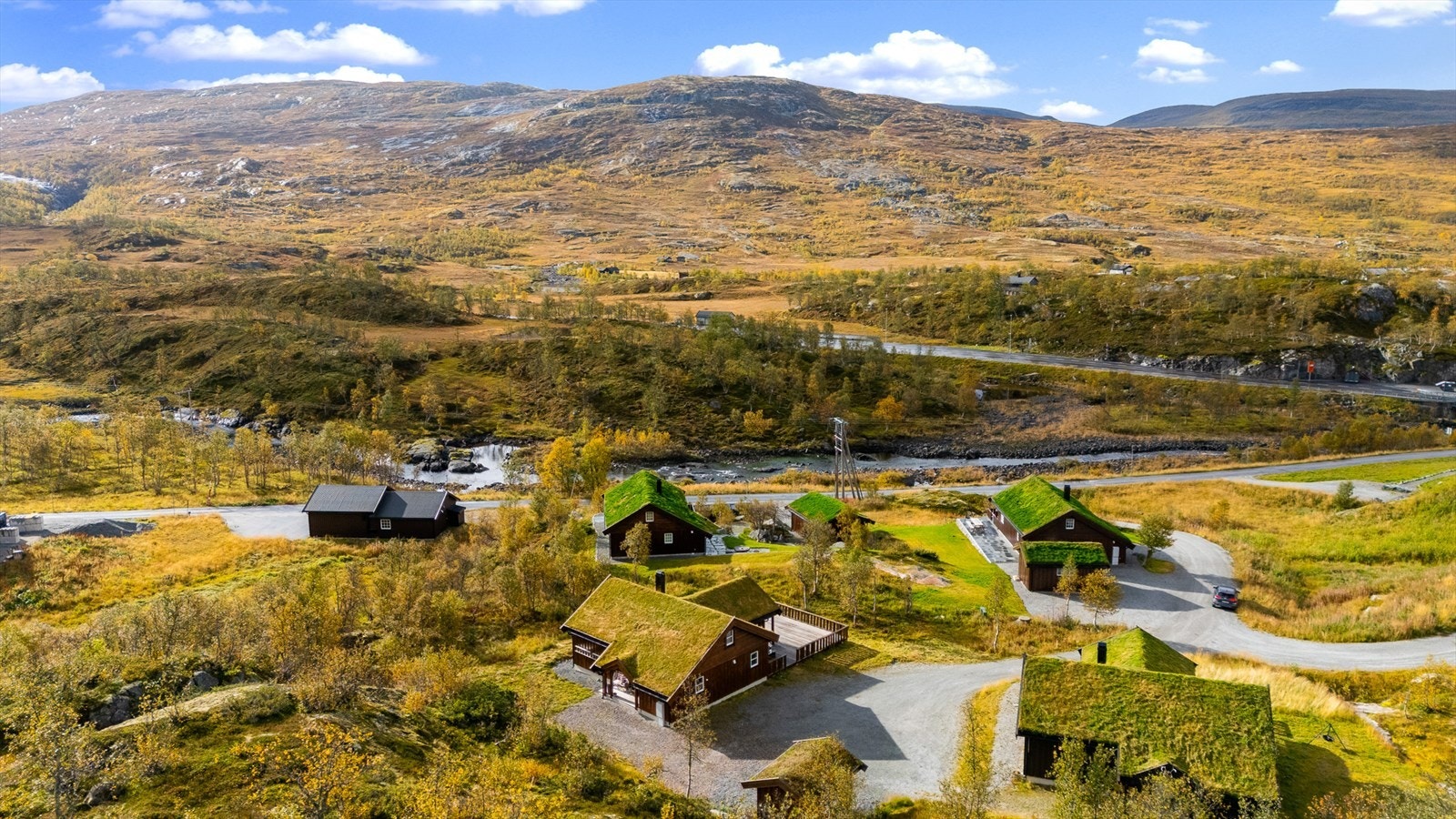Nydelig natur rett utenfor døren. Galleribilde