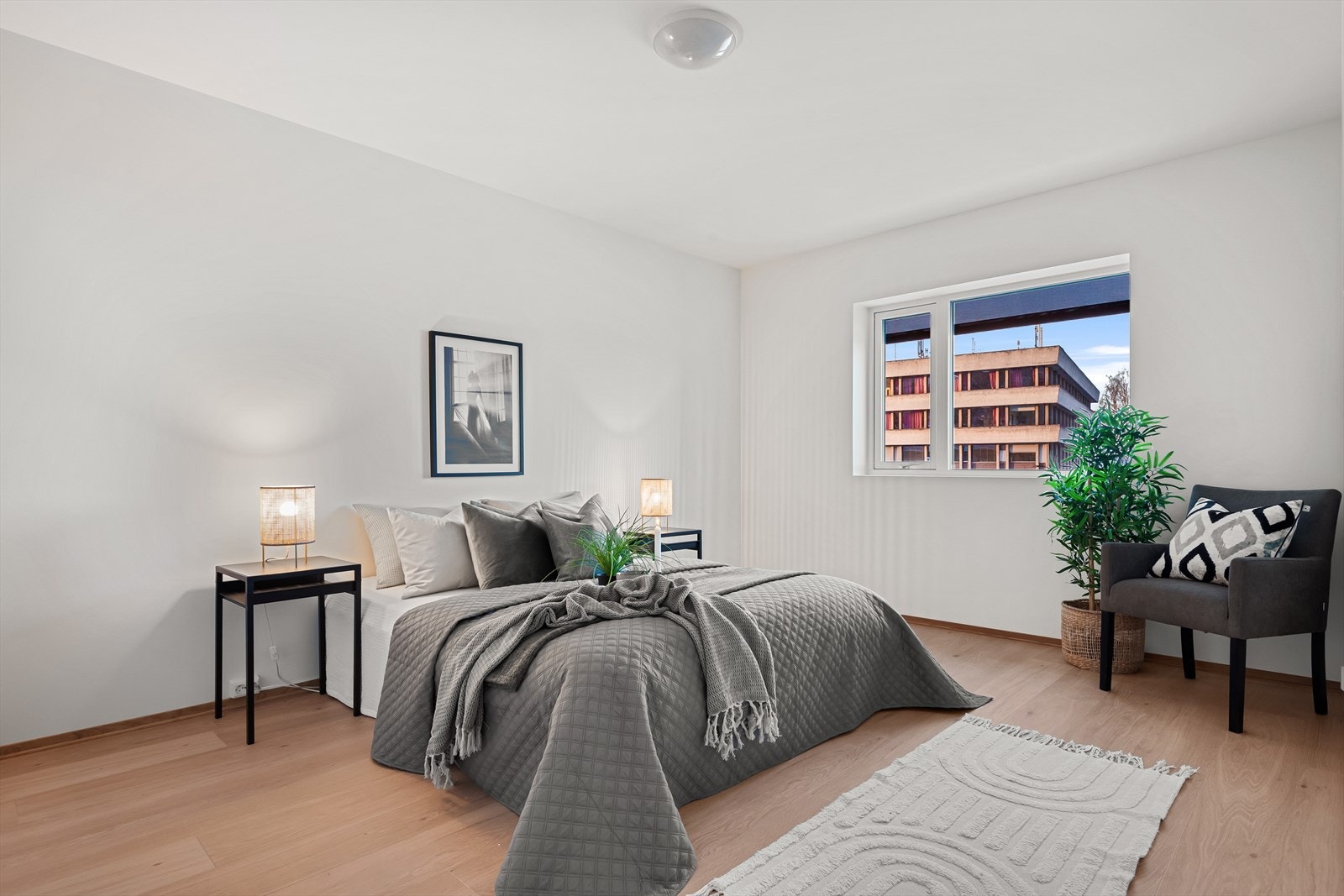 Behagelig soverom. Galleribilde