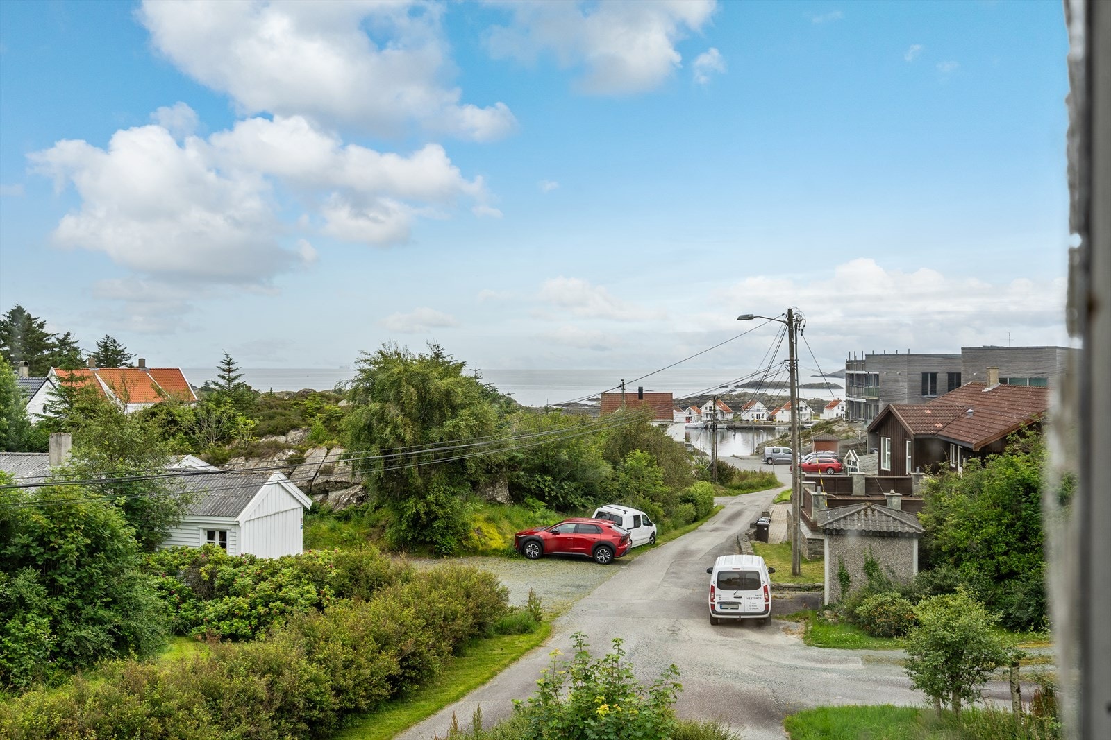 Utsikt fra stuen Galleribilde