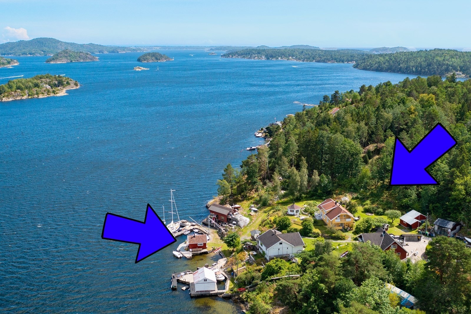 Nydelig strandeiendom på Sandøya i Porsgrunn - Ta kontakt for visning! Galleribilde