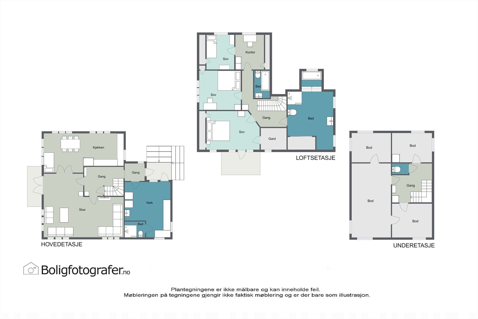 Planskisser Galleribilde