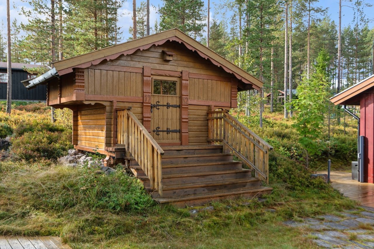 Annekset er oppført i maskinlaft i 2002 og har en tradisjonell stil. Galleribilde