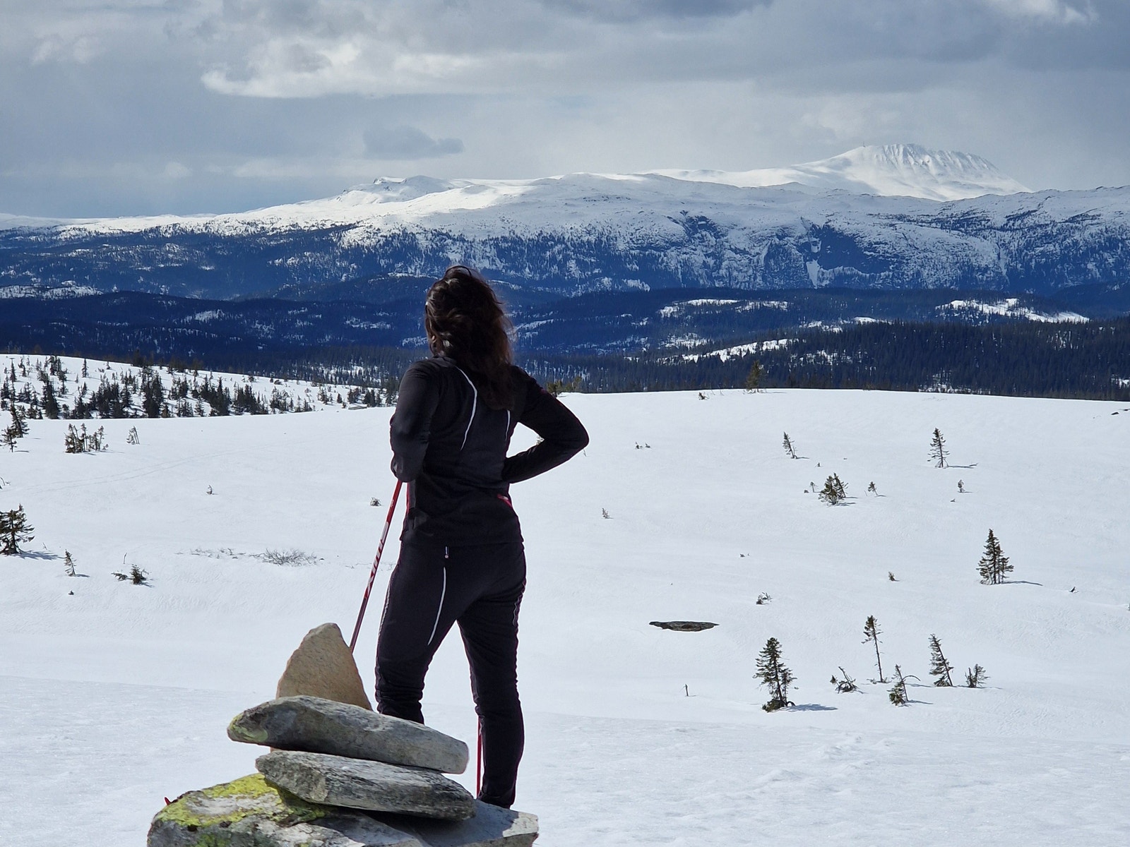 Tomtefeltet er også et glimrende utgangspunkt for lettgåtte toppturer Galleribilde