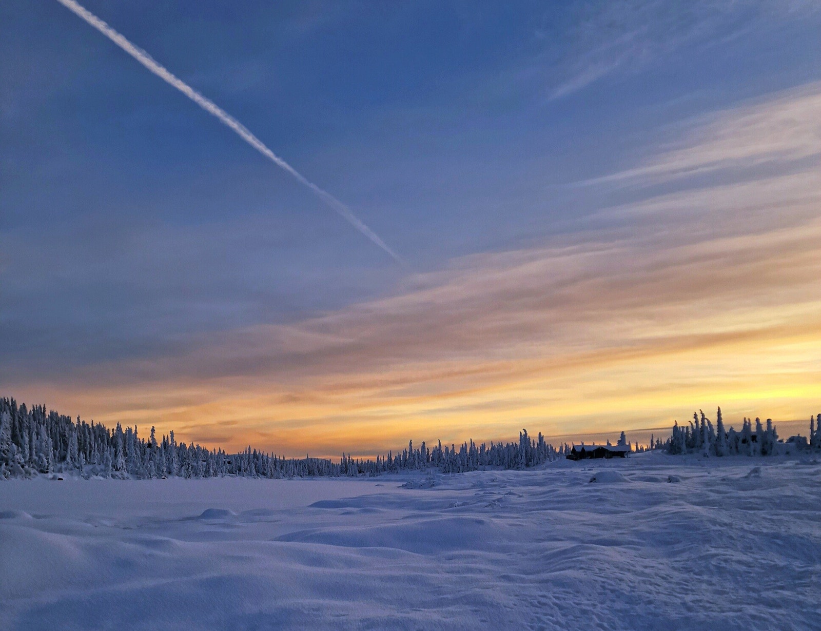 Vinteren er vakker på Søre Vorsetvatn og området er snøsikkert med sine 860 moh Galleribilde