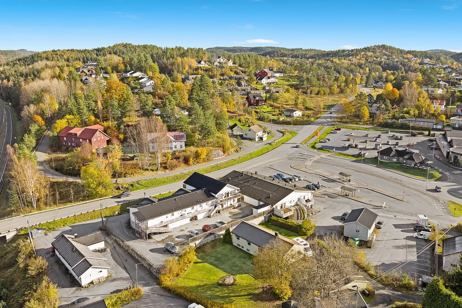 Dronefoto Galleribilde