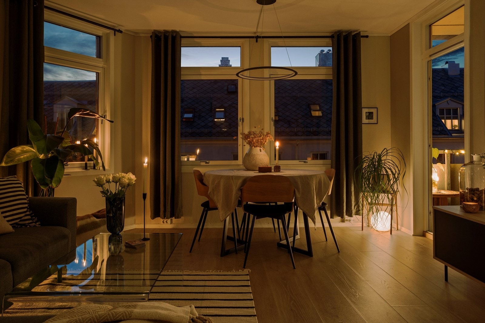Hit kan du invitere venner og familie til hyggelige sammenkomster. Galleribilde