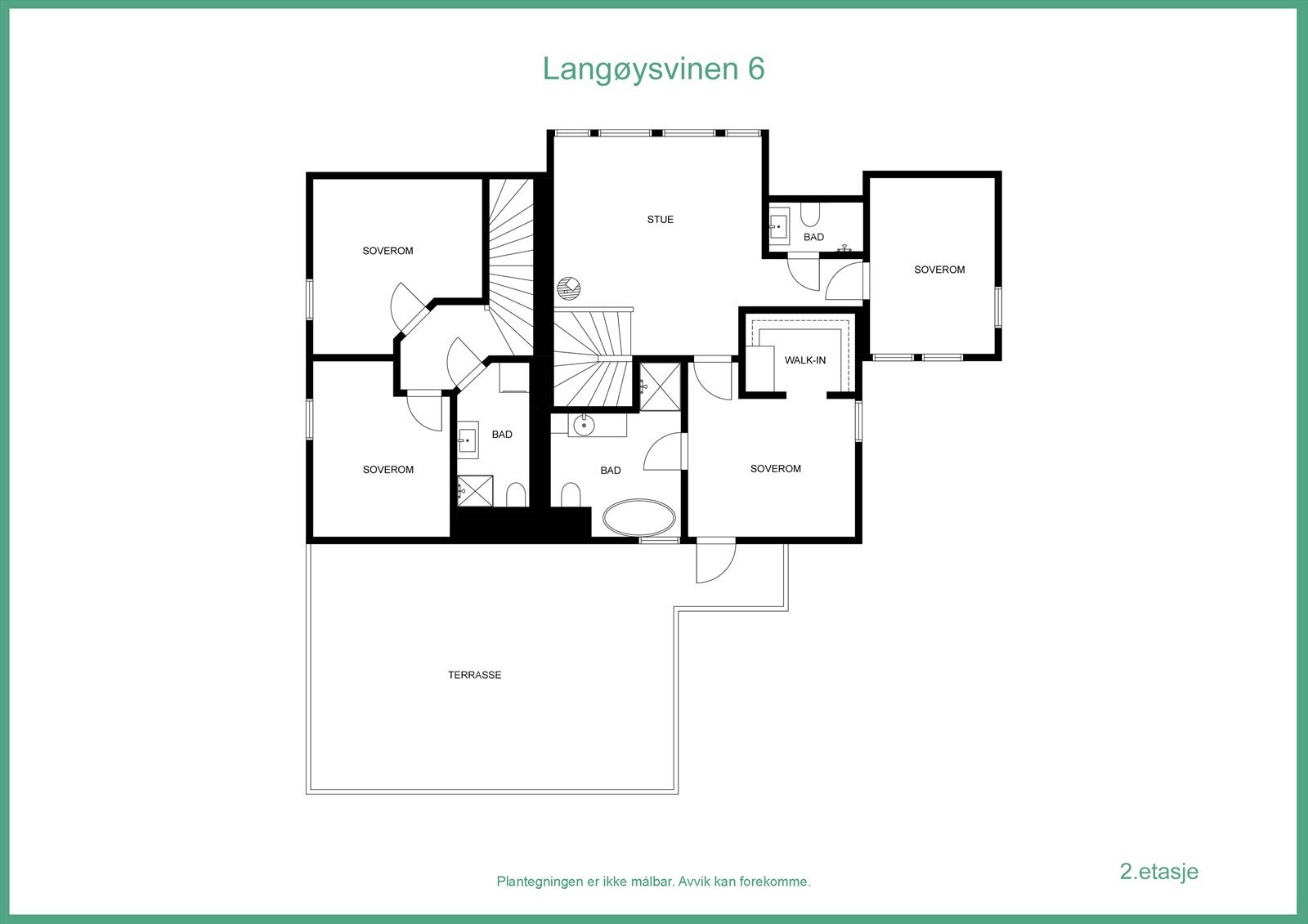 037_Plantegning 2.etg. - merk inkludert utleieleilighet.jpg Galleribilde