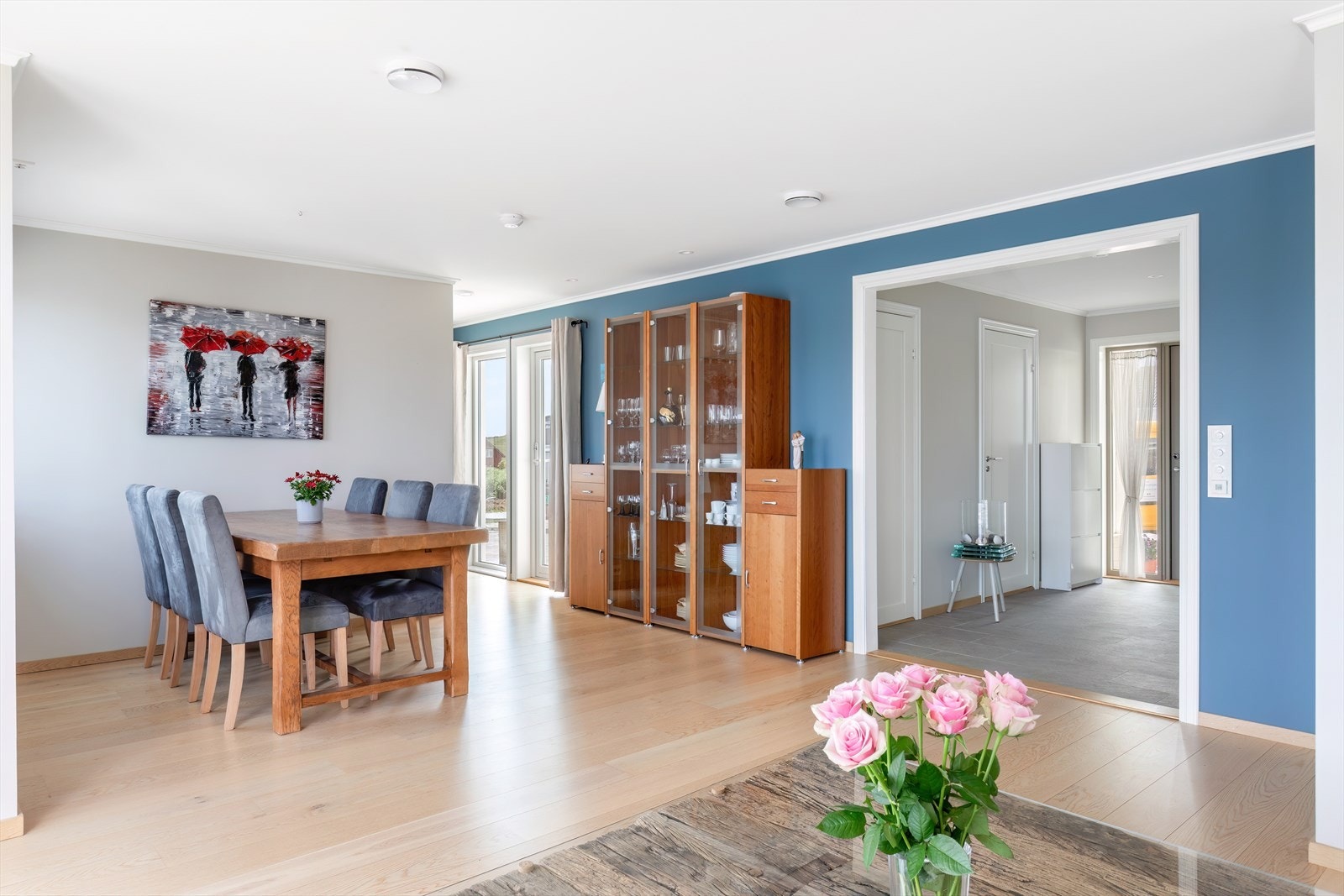 013_Stue - parkett med varmekabler i gulv.jpg Galleribilde