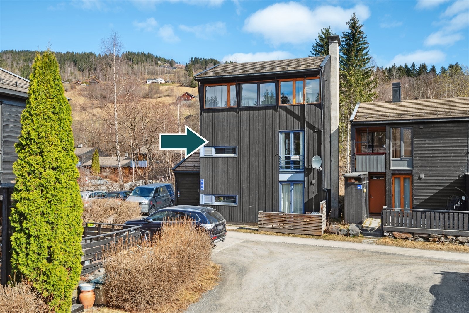 Boligen ligger i 2. etasje. Galleribilde