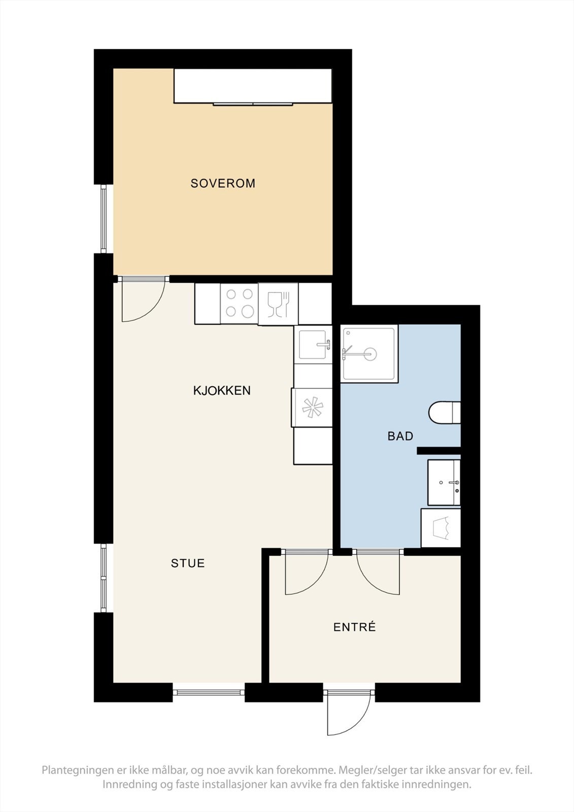 HYBEL UNDERETASJE Galleribilde