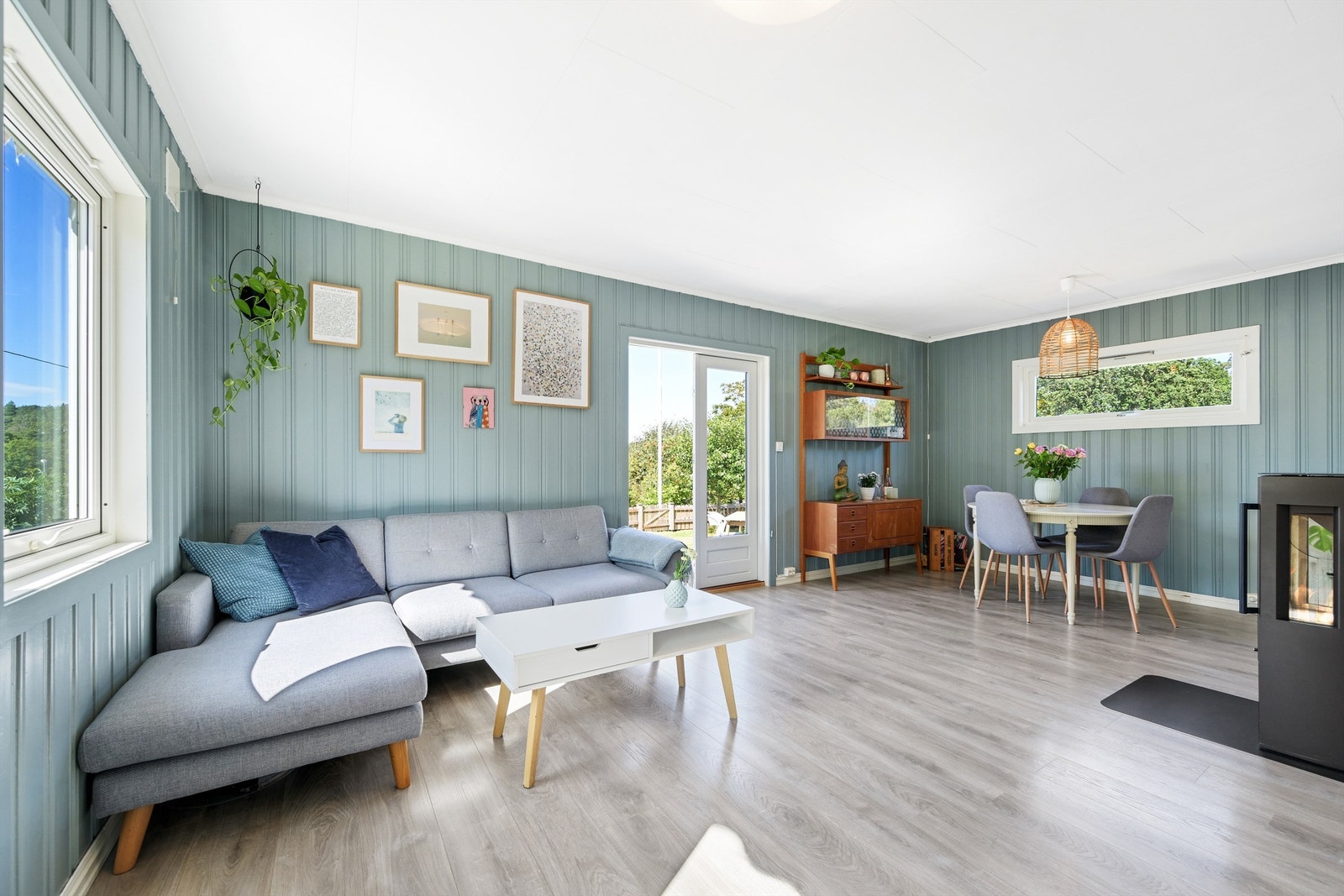 Denne etasjen fremstår som en fantastisk toppetasje- høyt og fritt beliggende Galleribilde