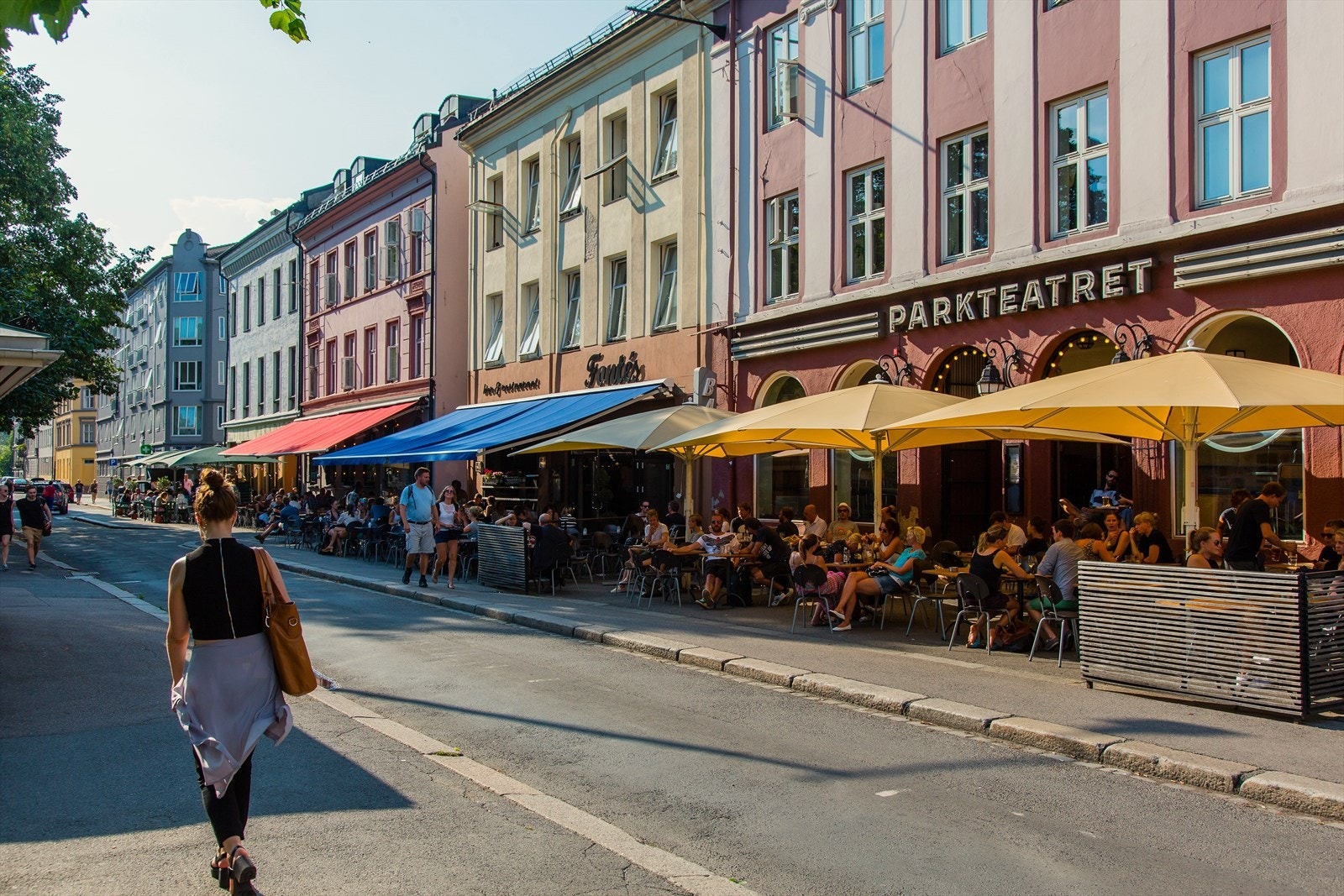 Kort vei til det yrende livet på Løkka! Galleribilde