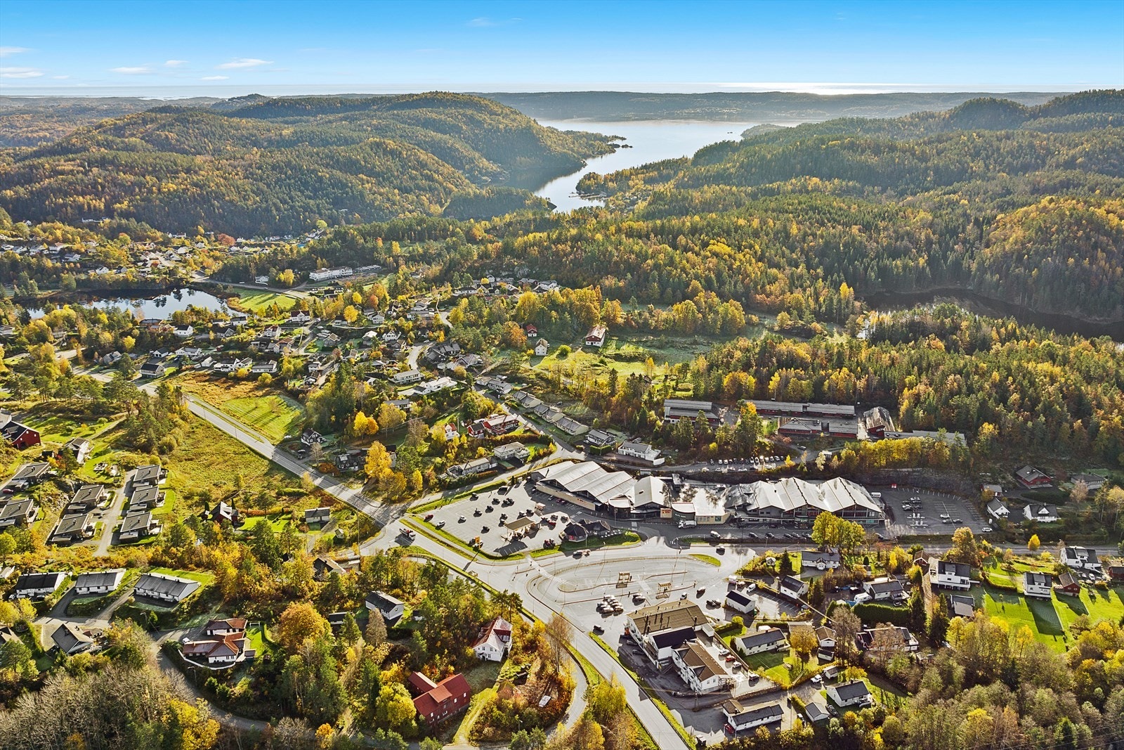 Dronefoto Galleribilde