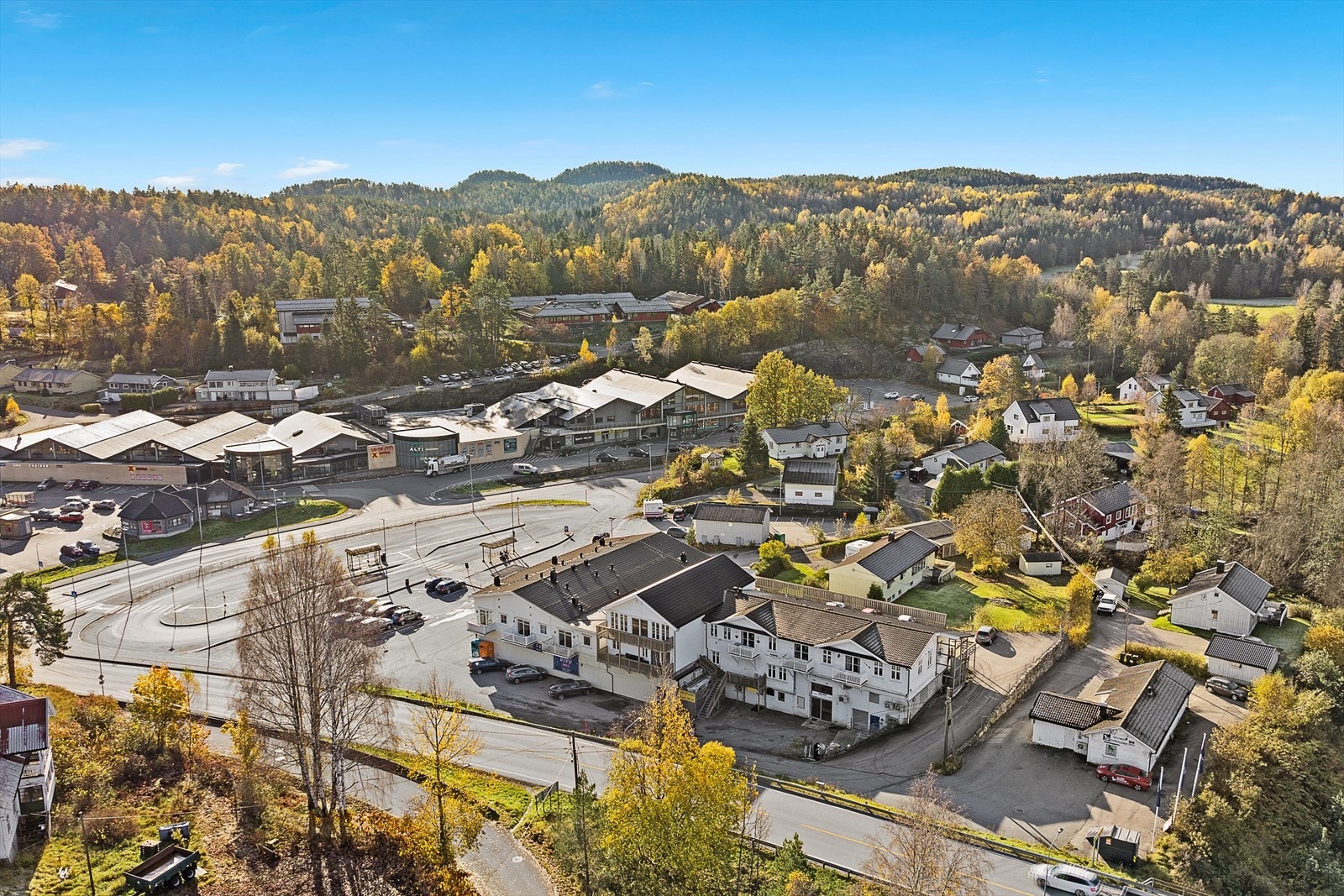 Dronefoto Galleribilde