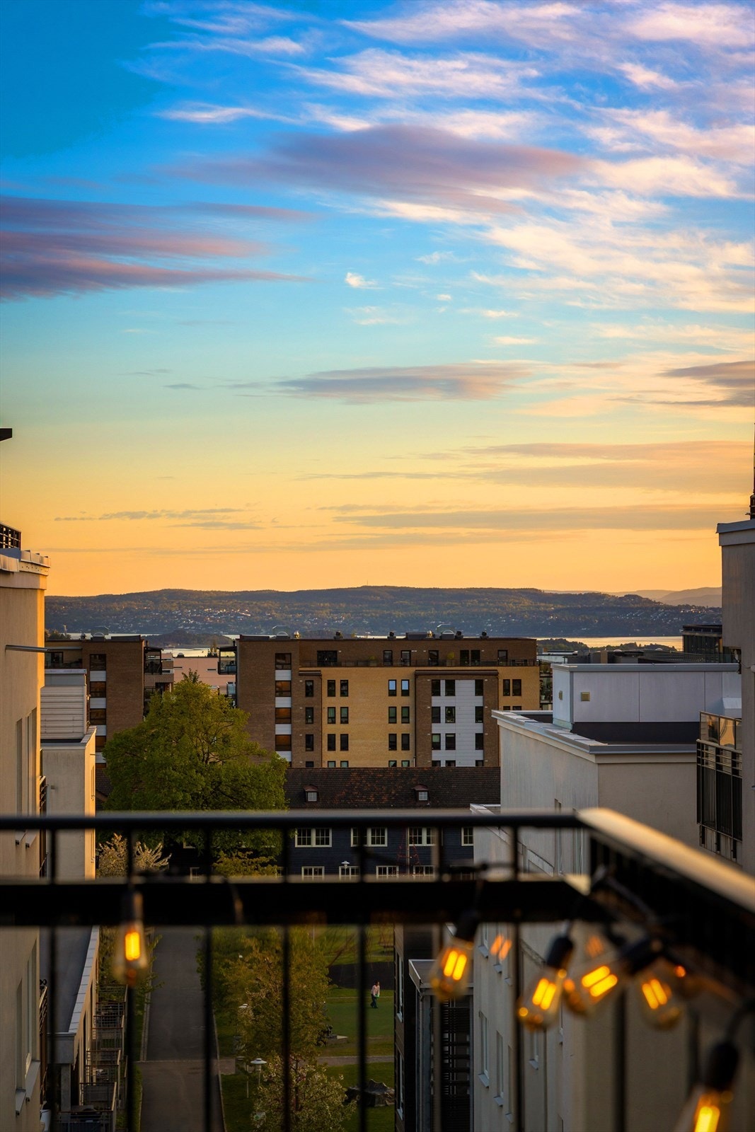 Nyt utsikten over Oslofjorden - her får du følelsen av å bo høyt og fritt Galleribilde