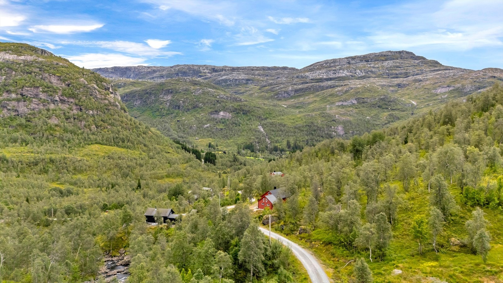Området byr både på grønt og frodig landskap, karrig høyfjellsterreng og nærmest uendelige turmuligheter for små og store med godt merkede stier. Galleribilde