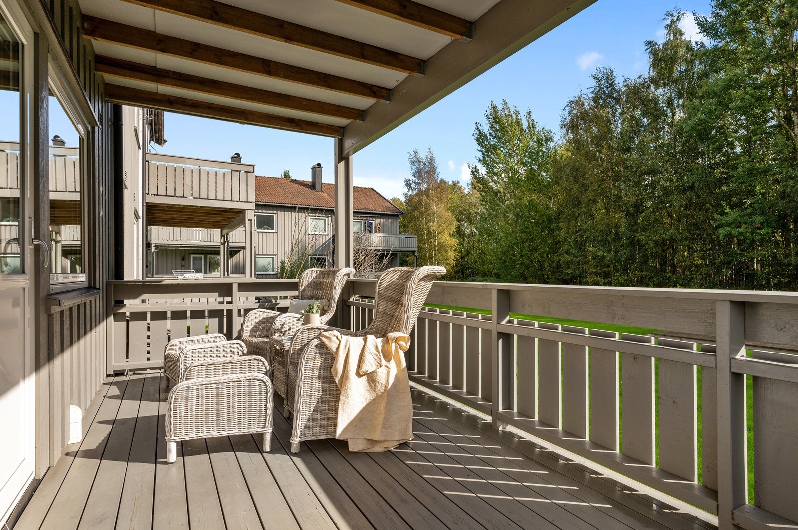 Det er en koselig uteplass Galleribilde