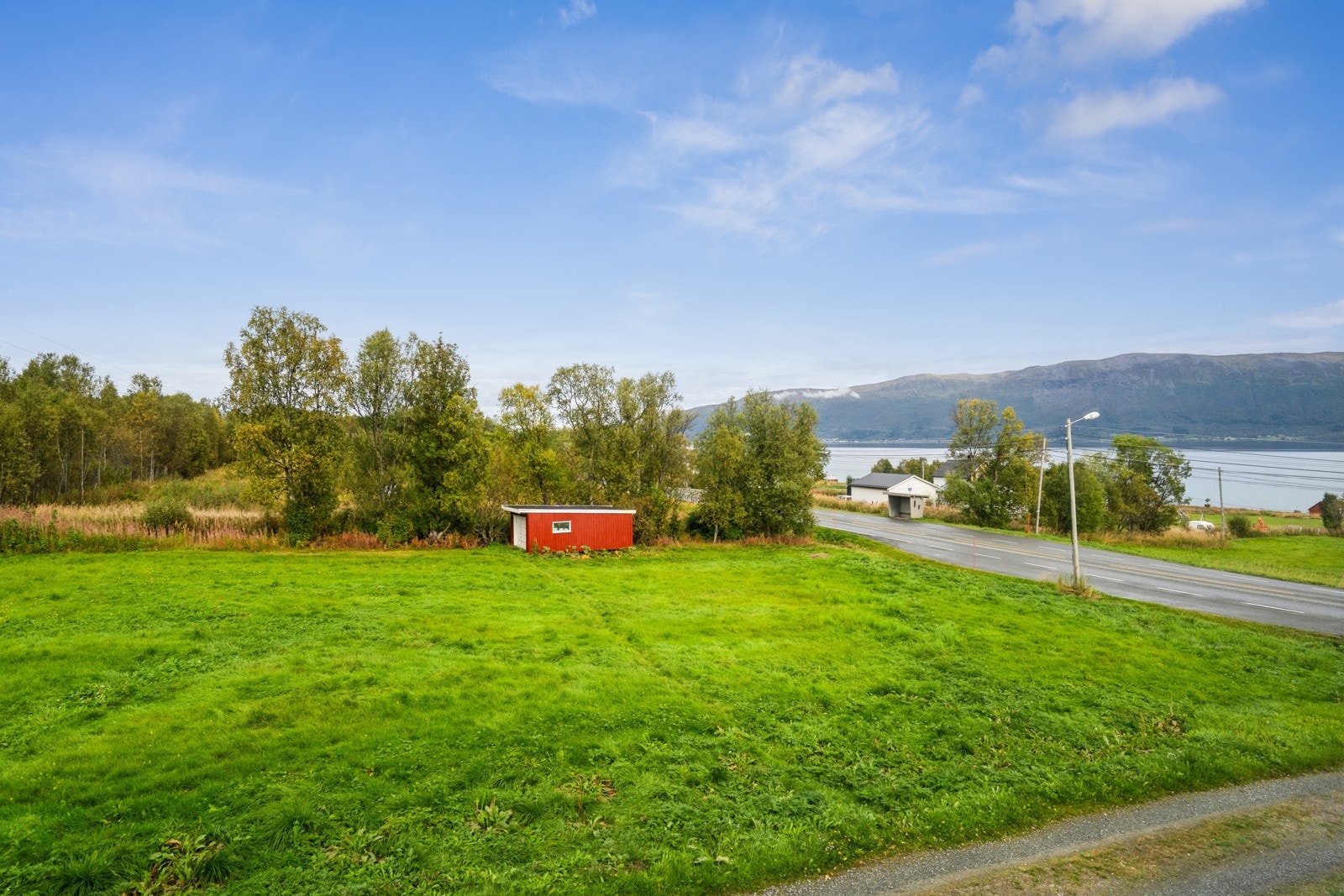 Nydelig utsikt over landlige omgivelser.