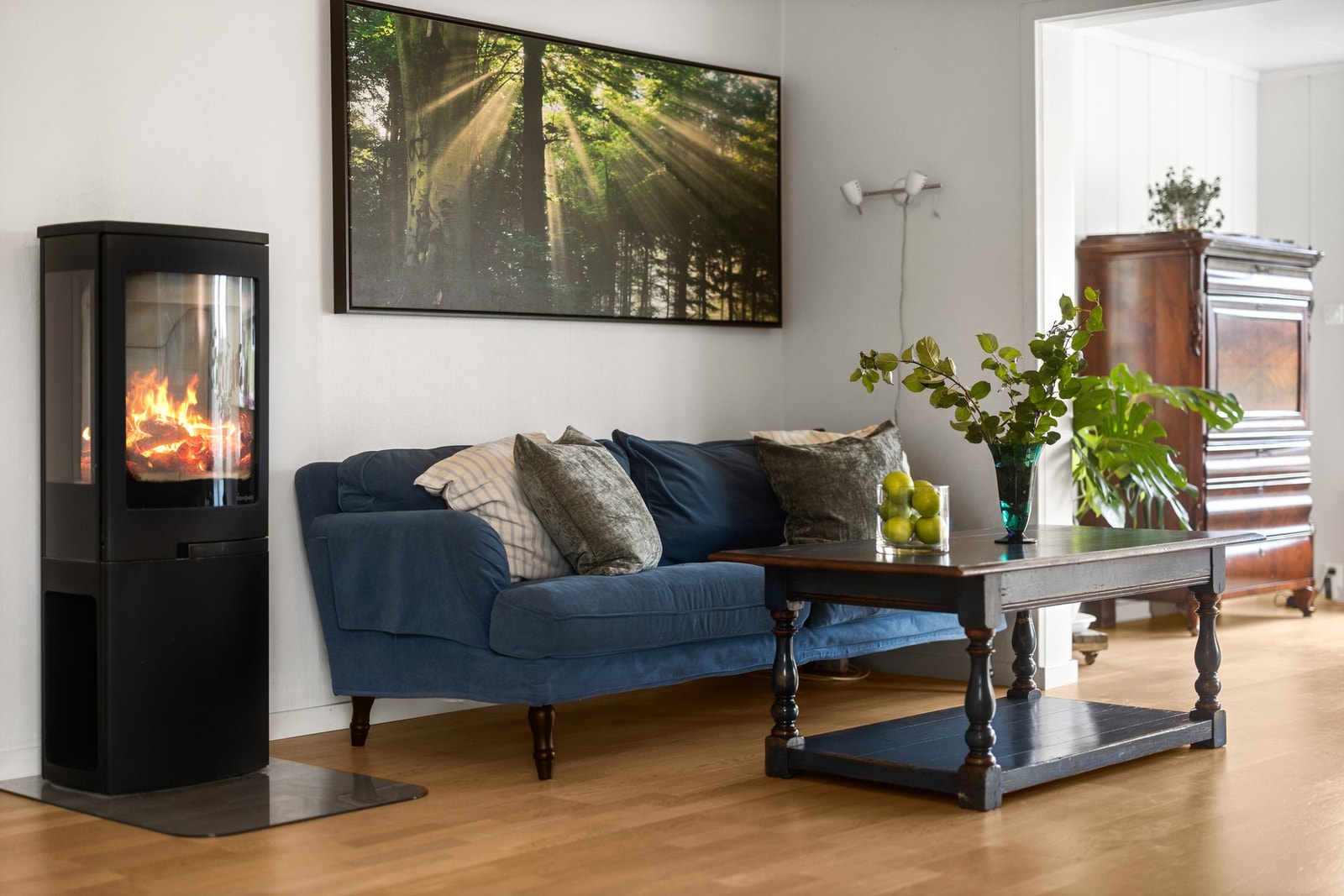 Fra morgenkaffe til kveldsro. Galleribilde