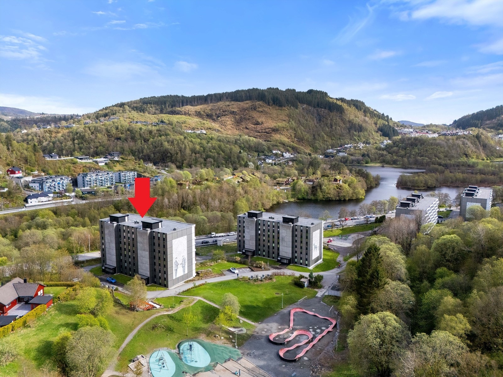 Luftig og fin beliggenhet Galleribilde