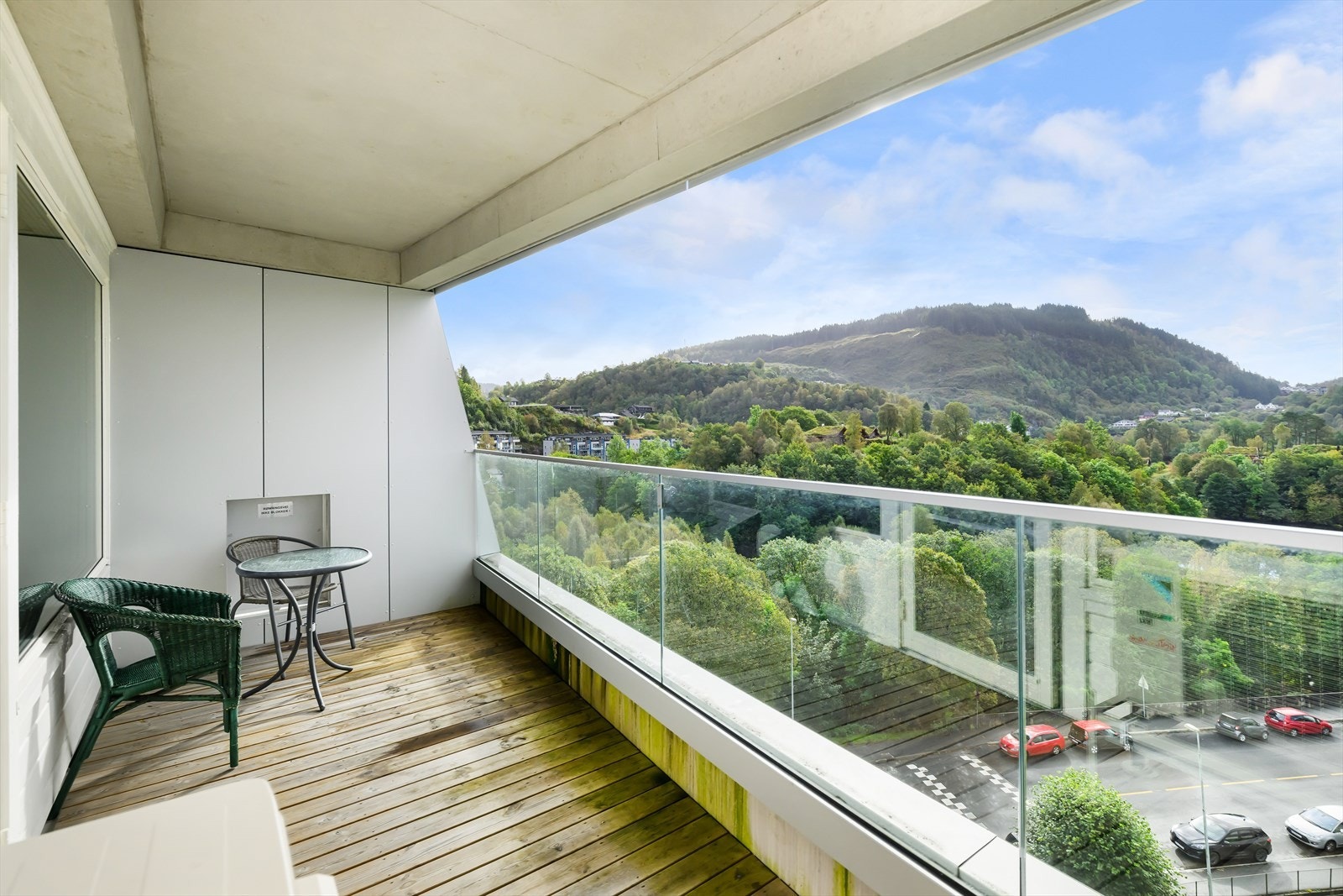 Stor overbygget altan Galleribilde