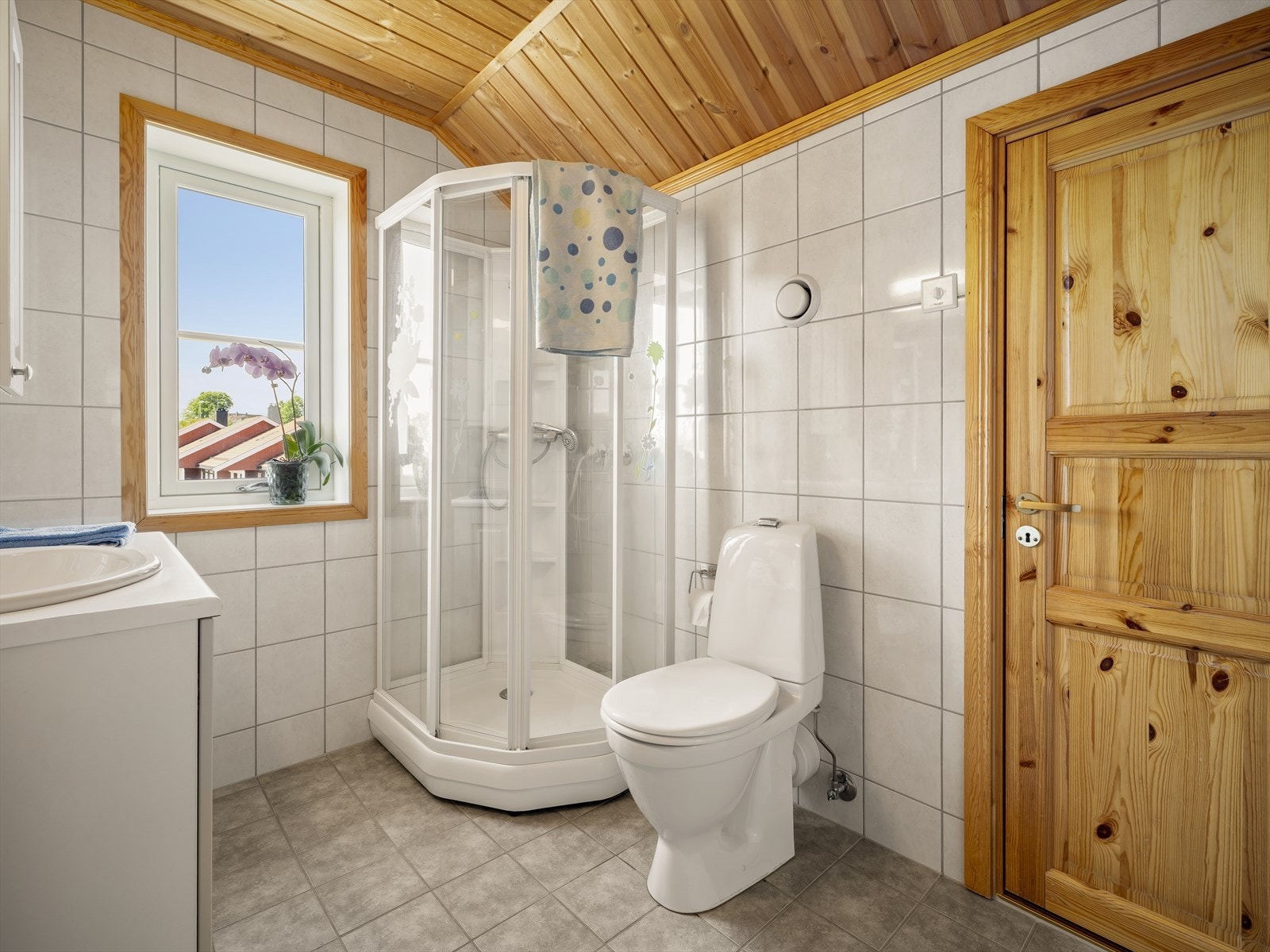 Dusjkabinett og wc. Galleribilde