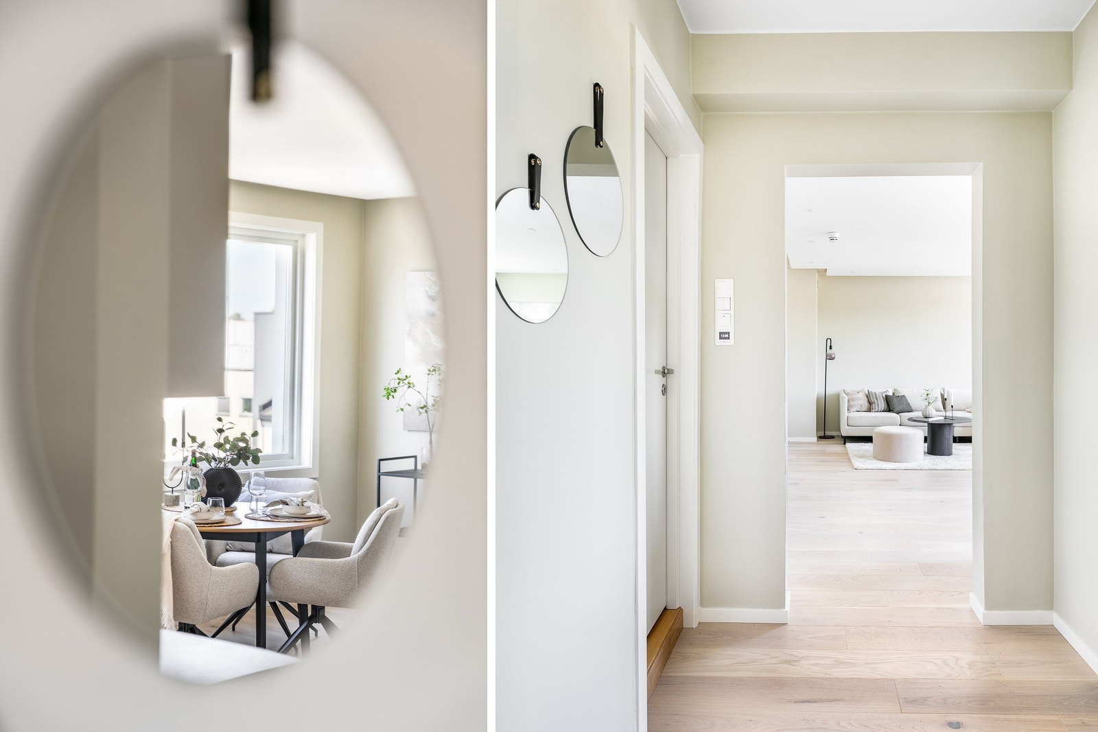 Gulvet er lagt gjennomgående for et visuelt helhetlig uttrykk. Galleribilde