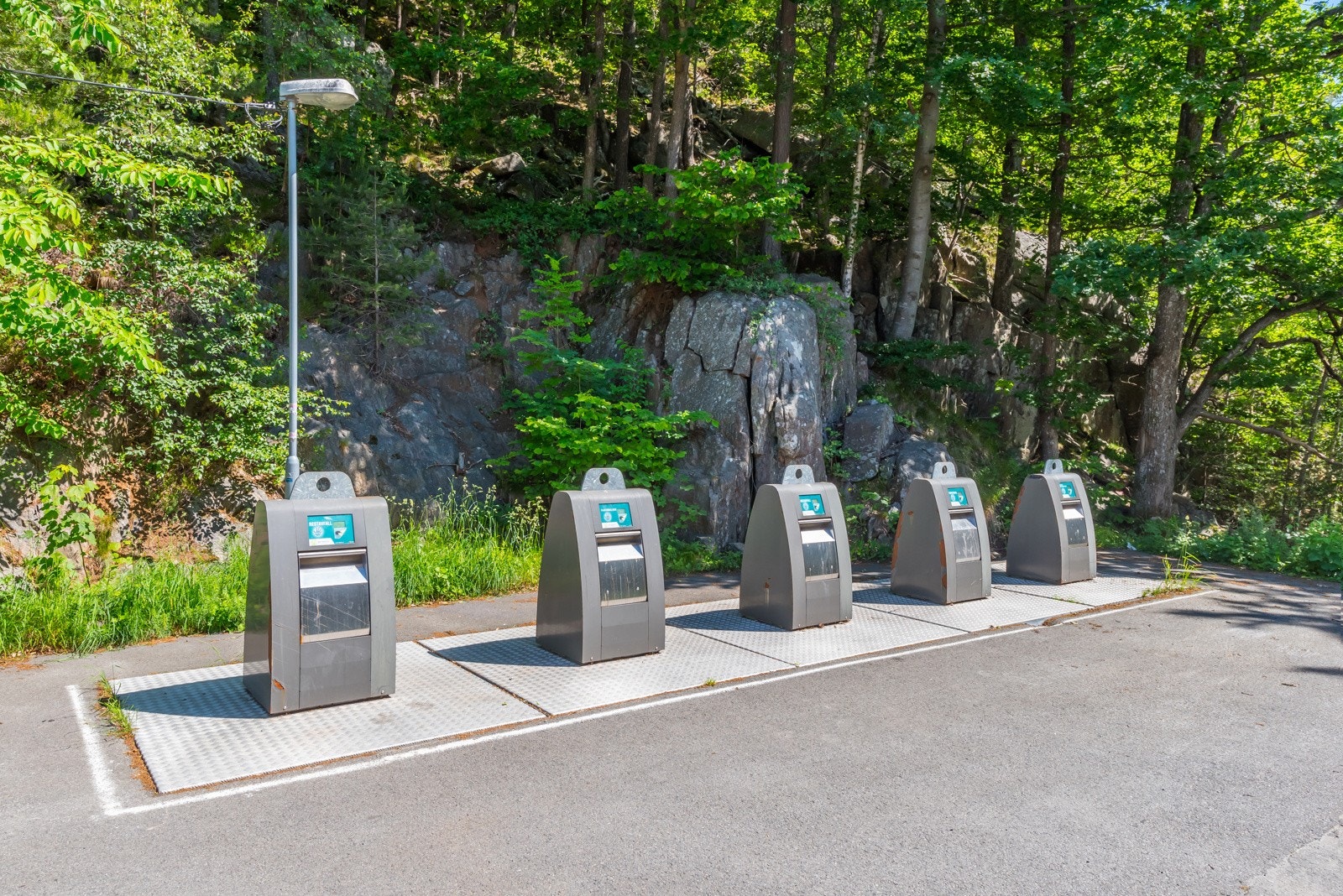 Felles renovasjonsstasjonb for Sameiet. Galleribilde