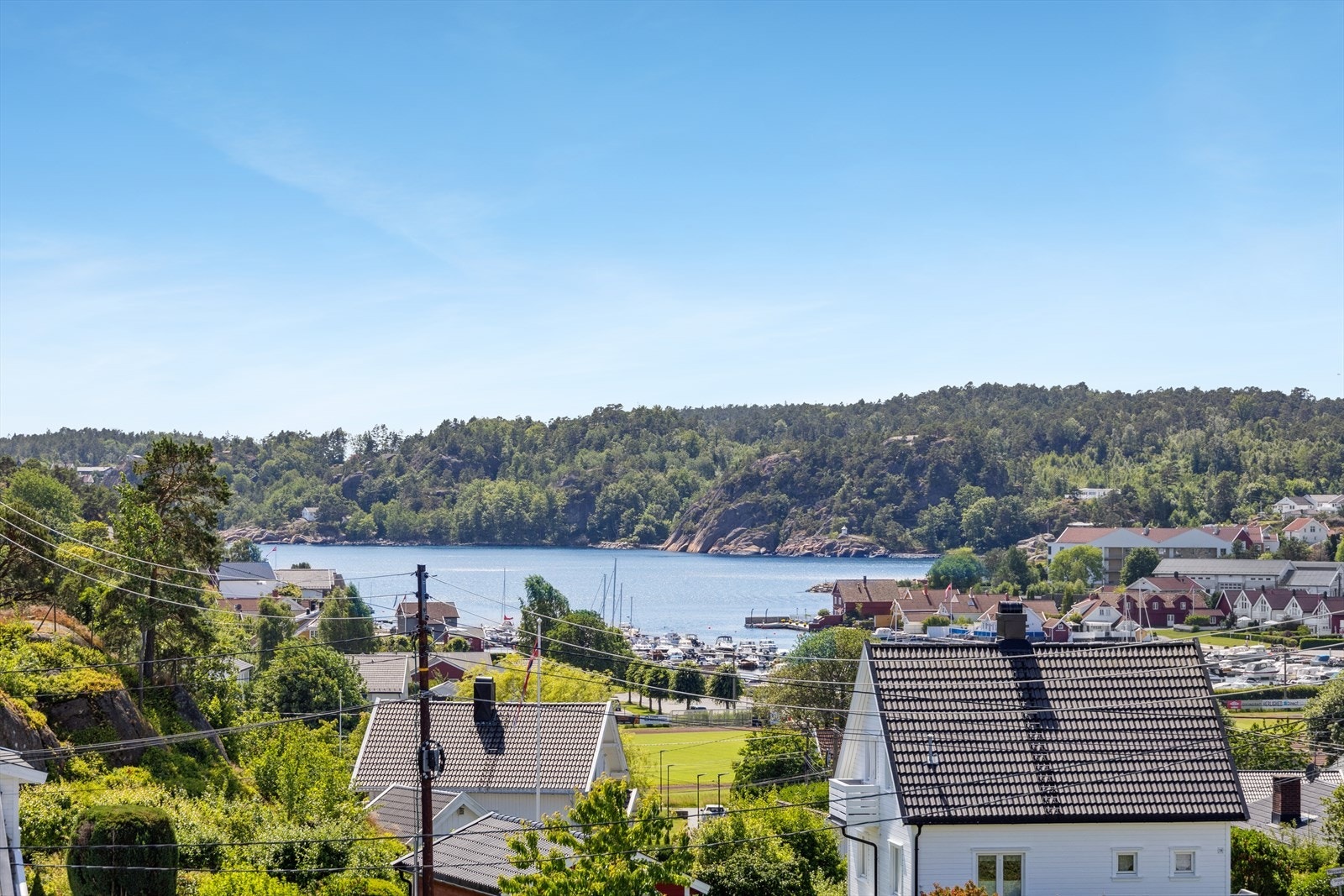 Nydelig sjøutsikt fra 2. etasje. Galleribilde