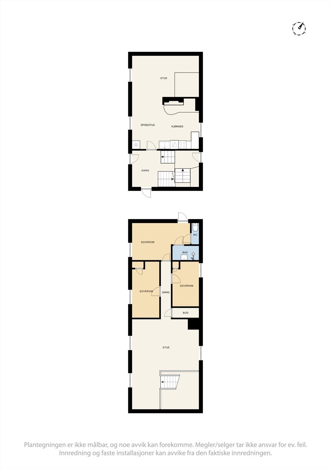 Utleiedel / bryggerhus. Galleribilde