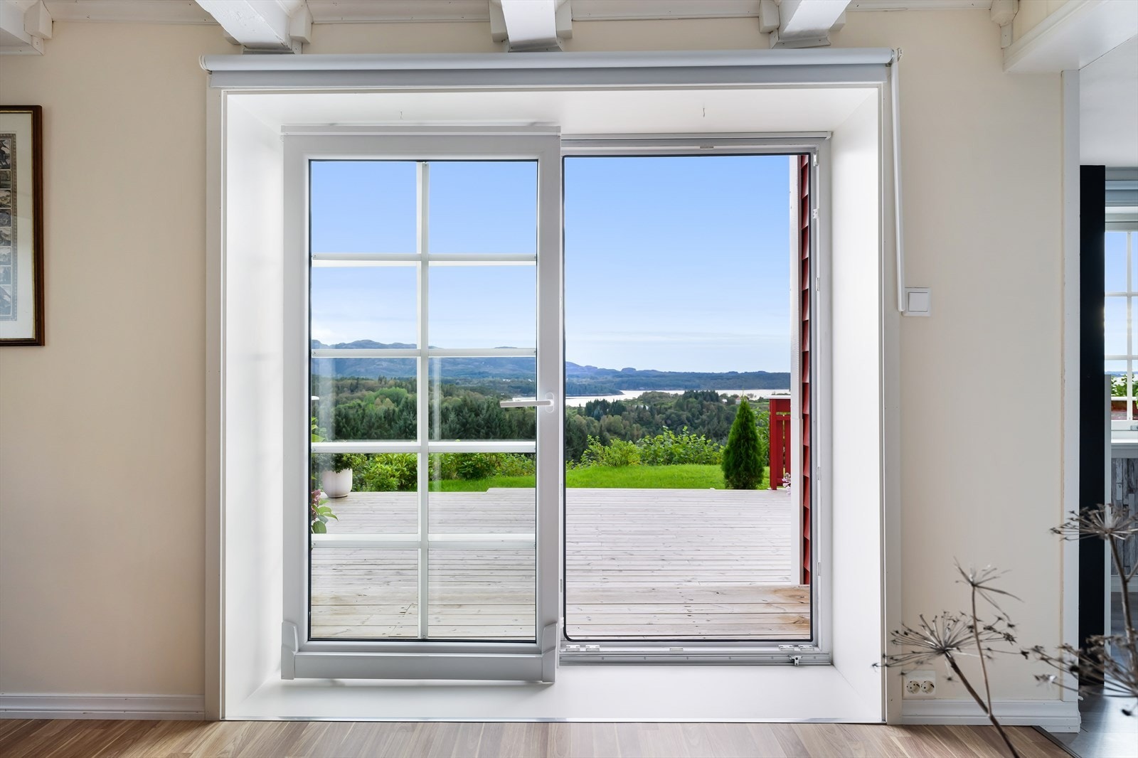 Det er direkte utgang til terrasse. Galleribilde