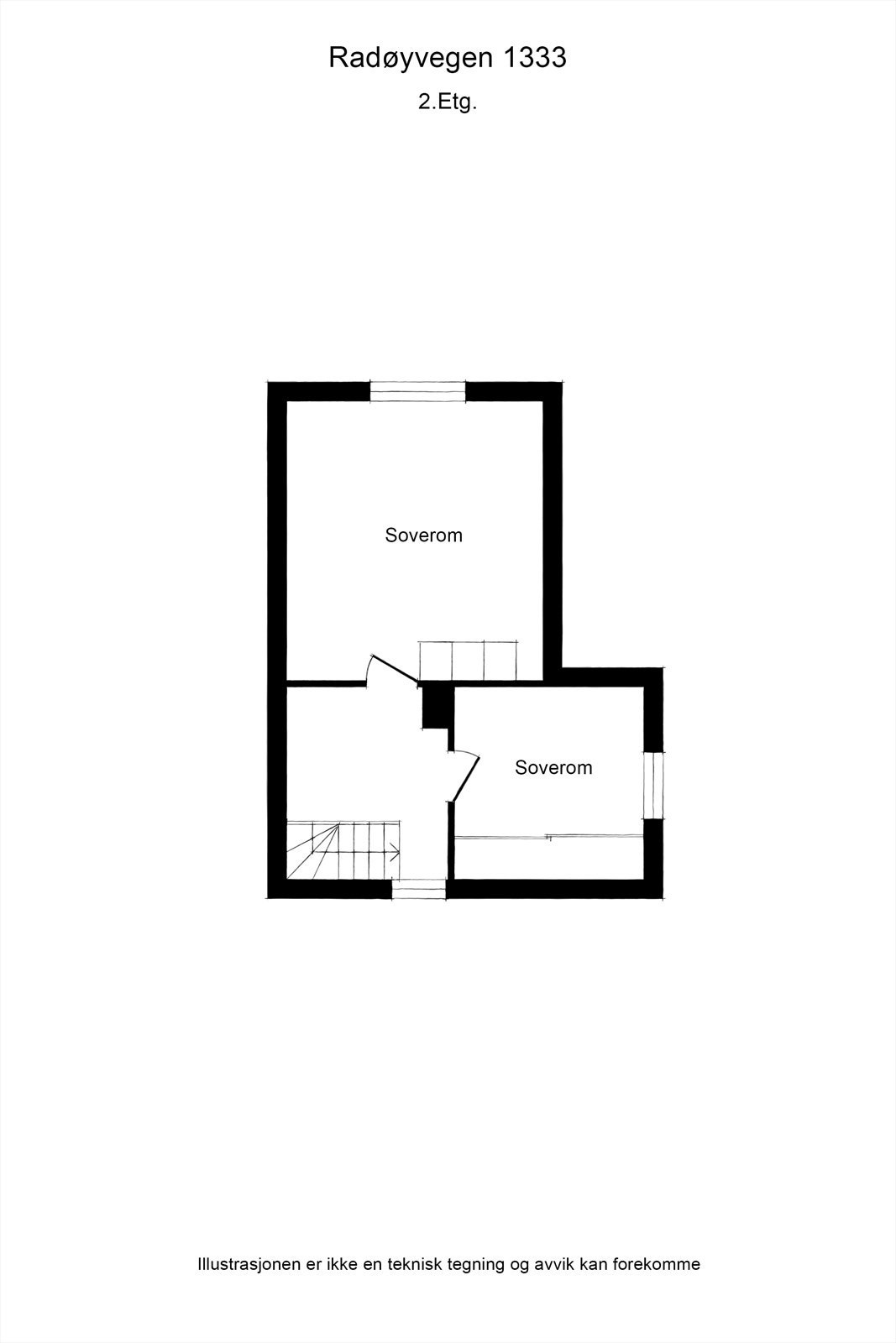 Plantegning 2. etasje. Galleribilde