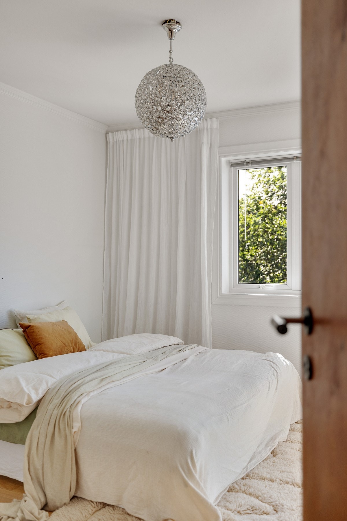 Velkommen inn til hovedsoverommet. Galleribilde
