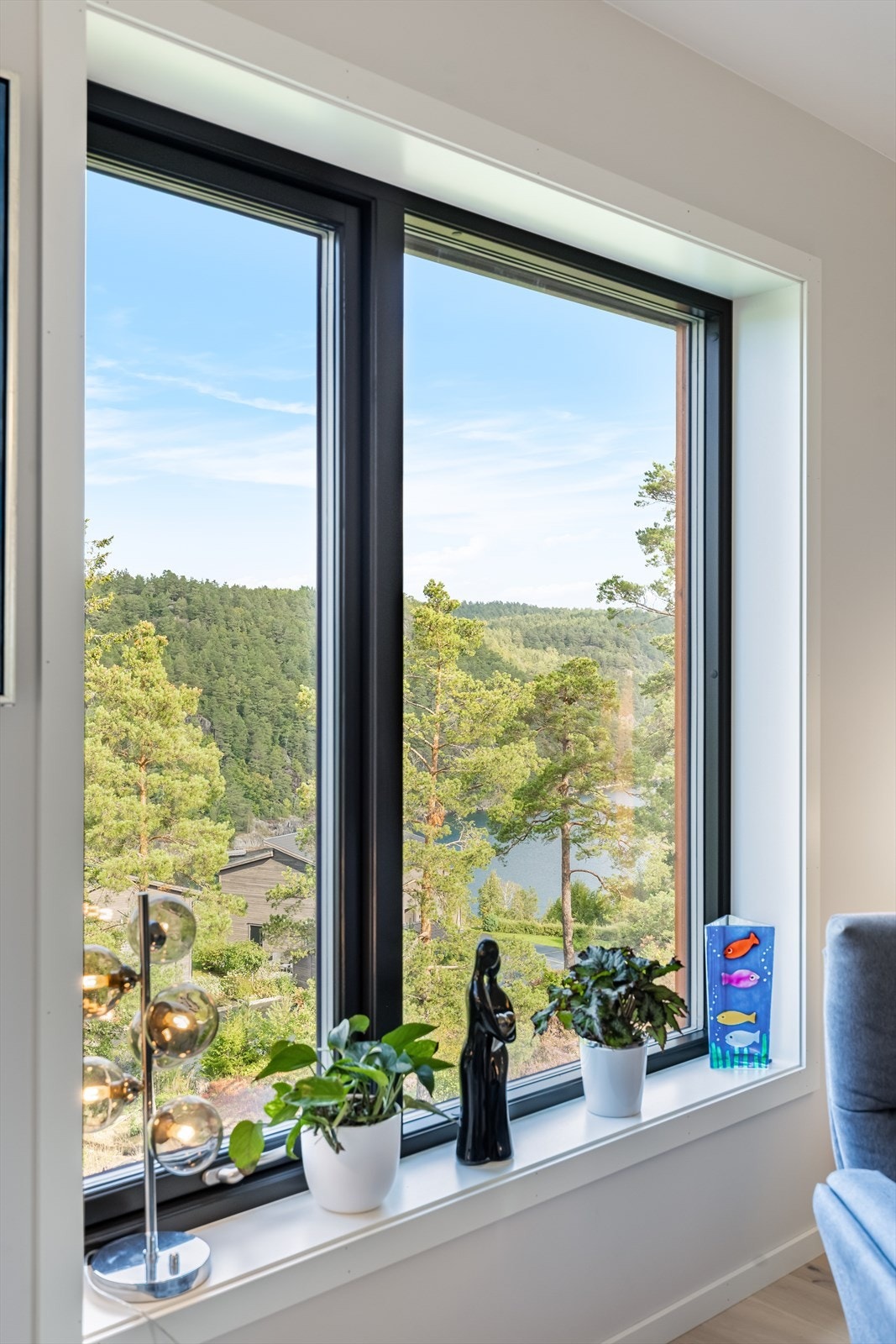 Utvendig screens for enkel solskjerming. Galleribilde