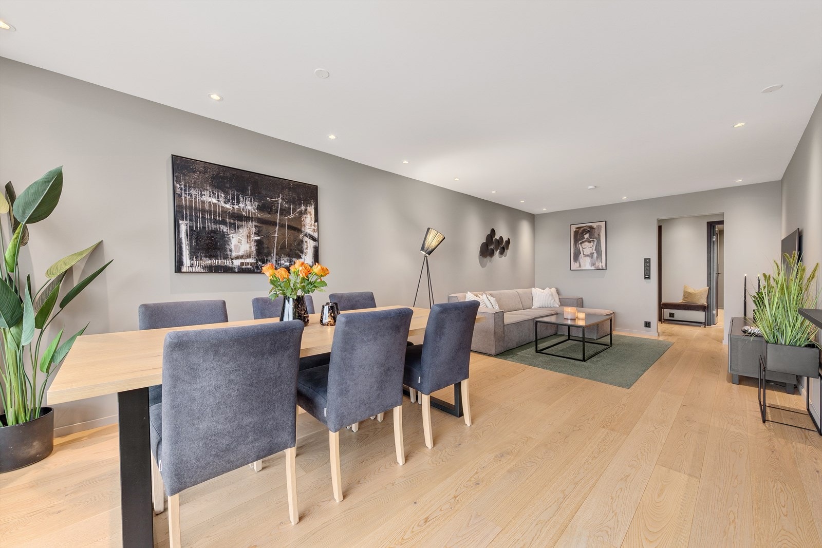 Leiligheten er mye oppusset i løpet av 2022/2023. Galleribilde