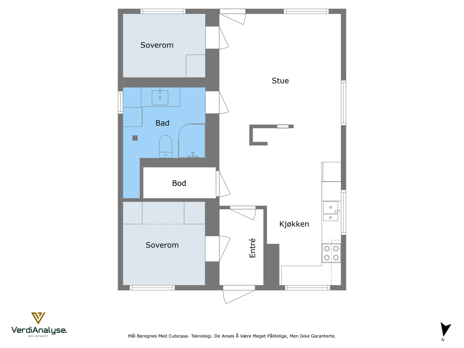 Sokkelleilighet Galleribilde