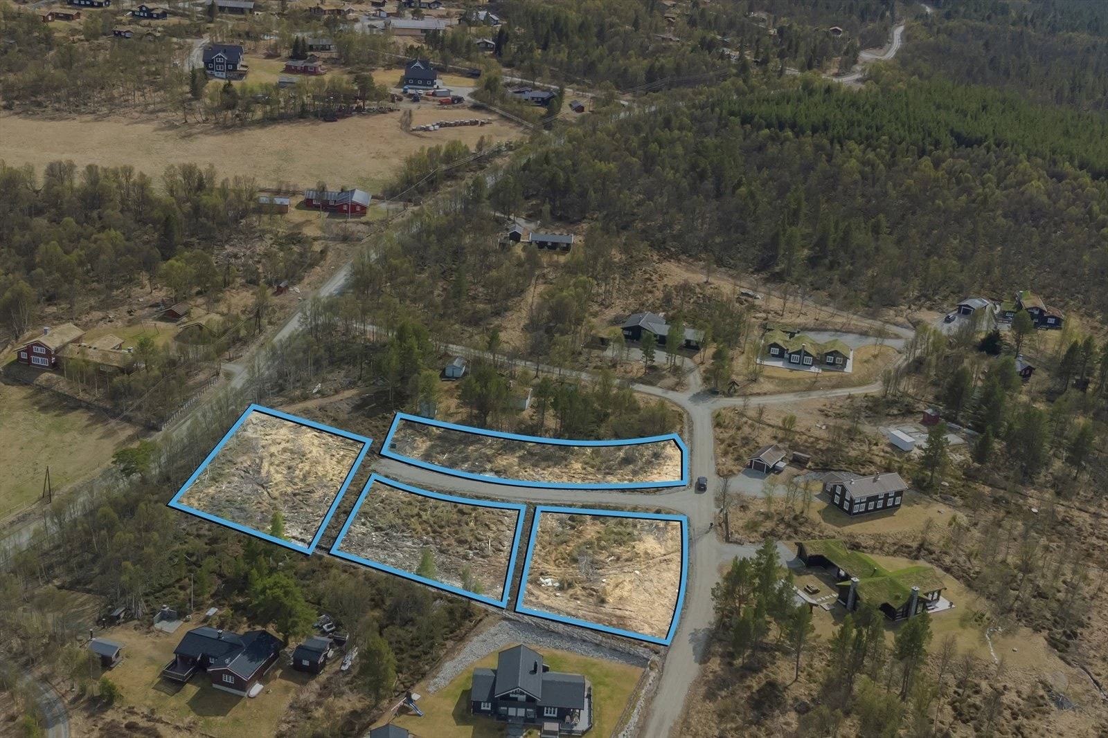 Bilde fra tomteområdet Galleribilde