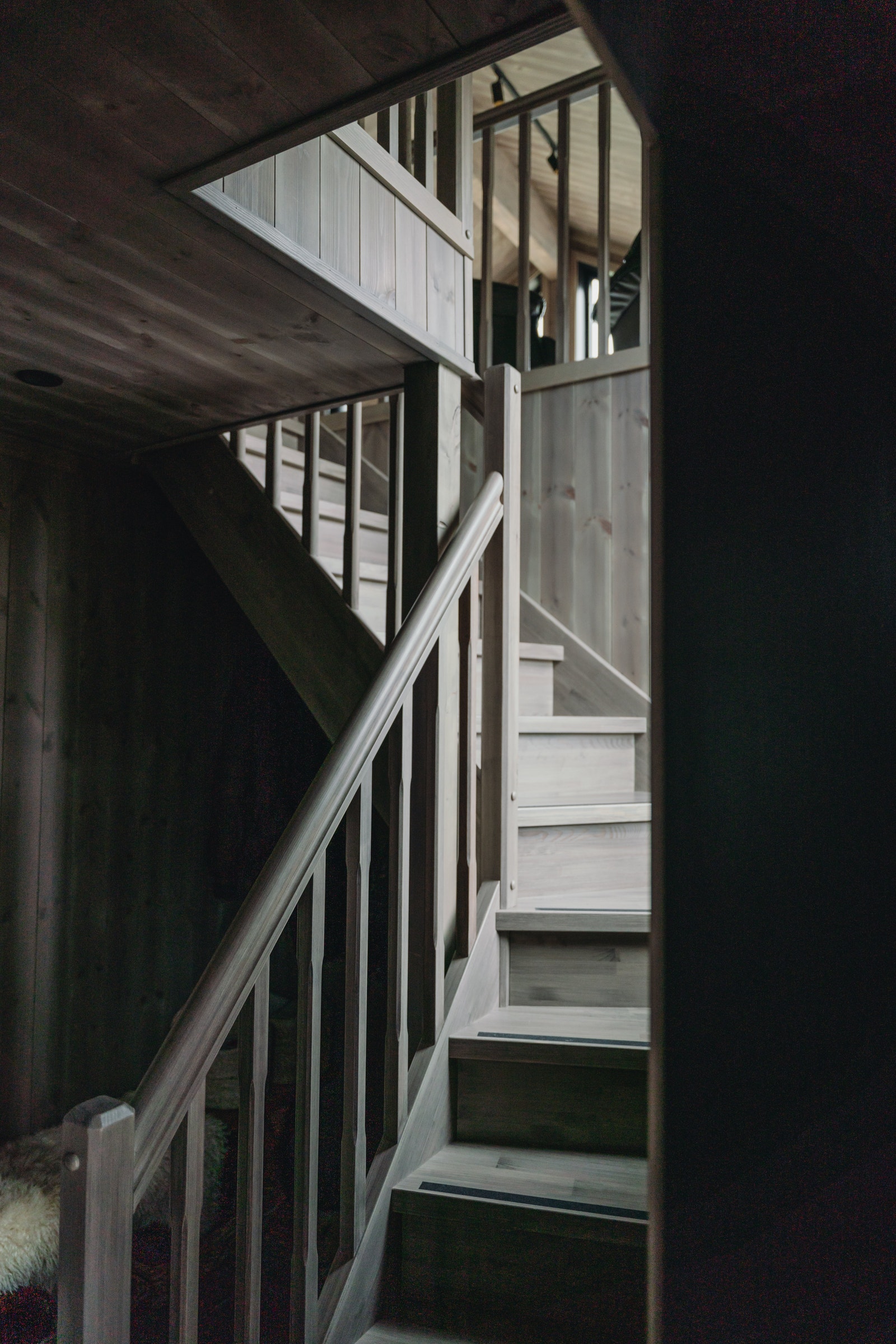 Interiørbilde av prosjektert hyttemodell Galleribilde