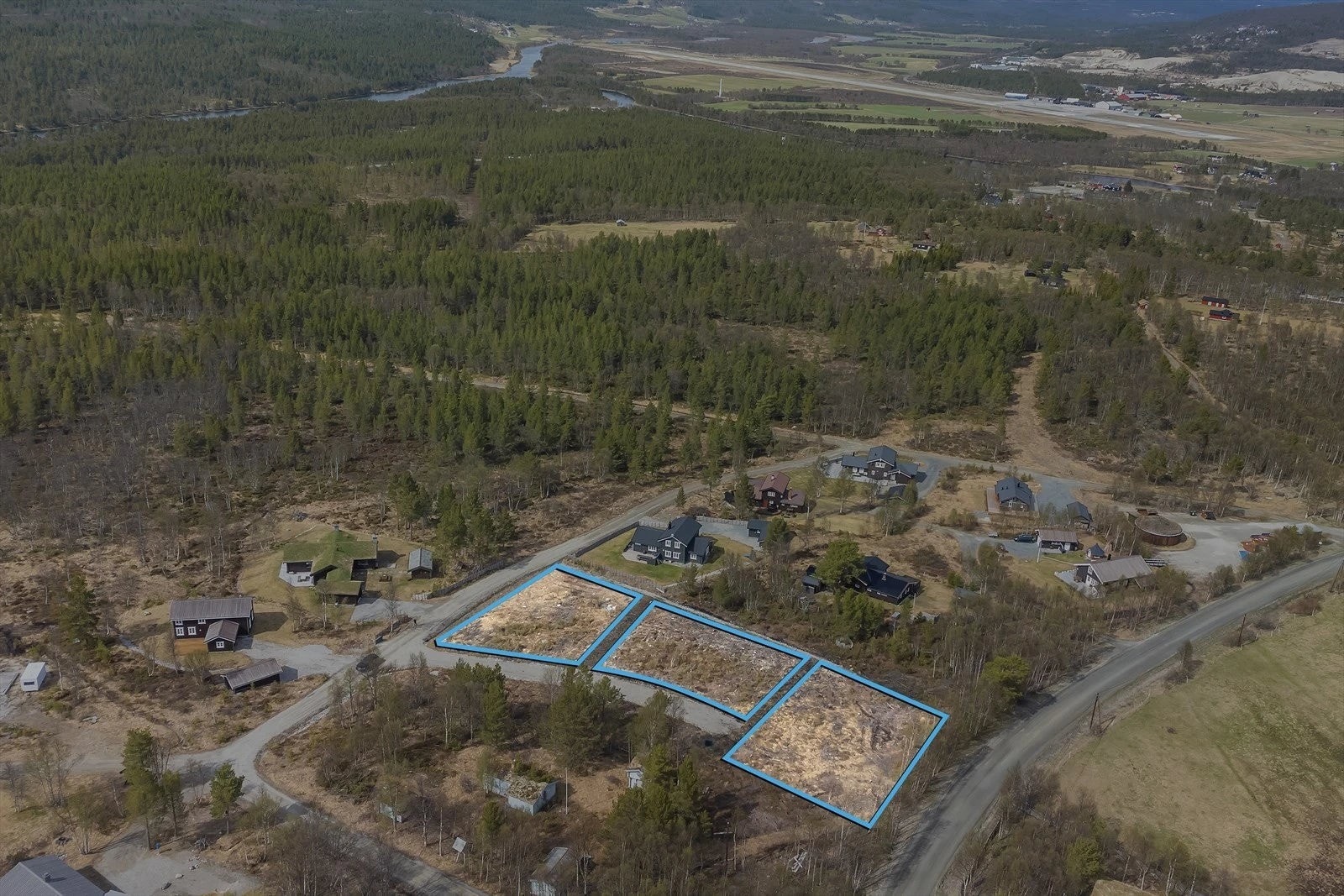 Bilde fra tomteområdet Galleribilde