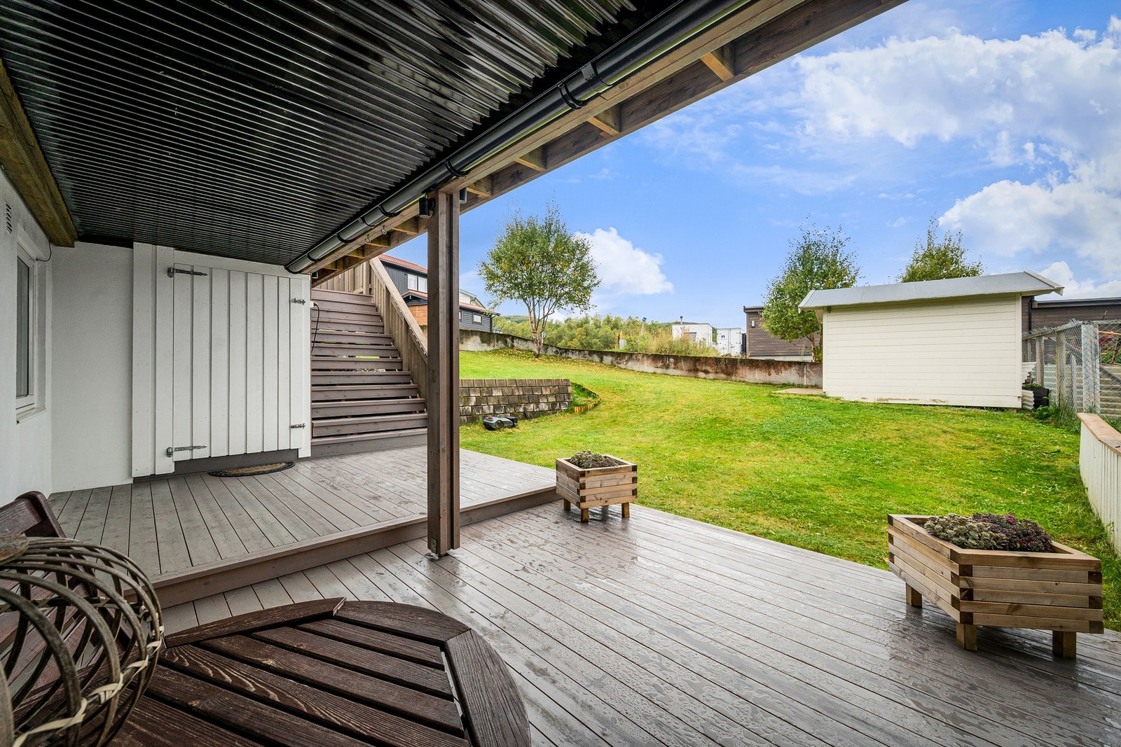 Gressplen som gir rom for både hageglede og utelek Galleribilde