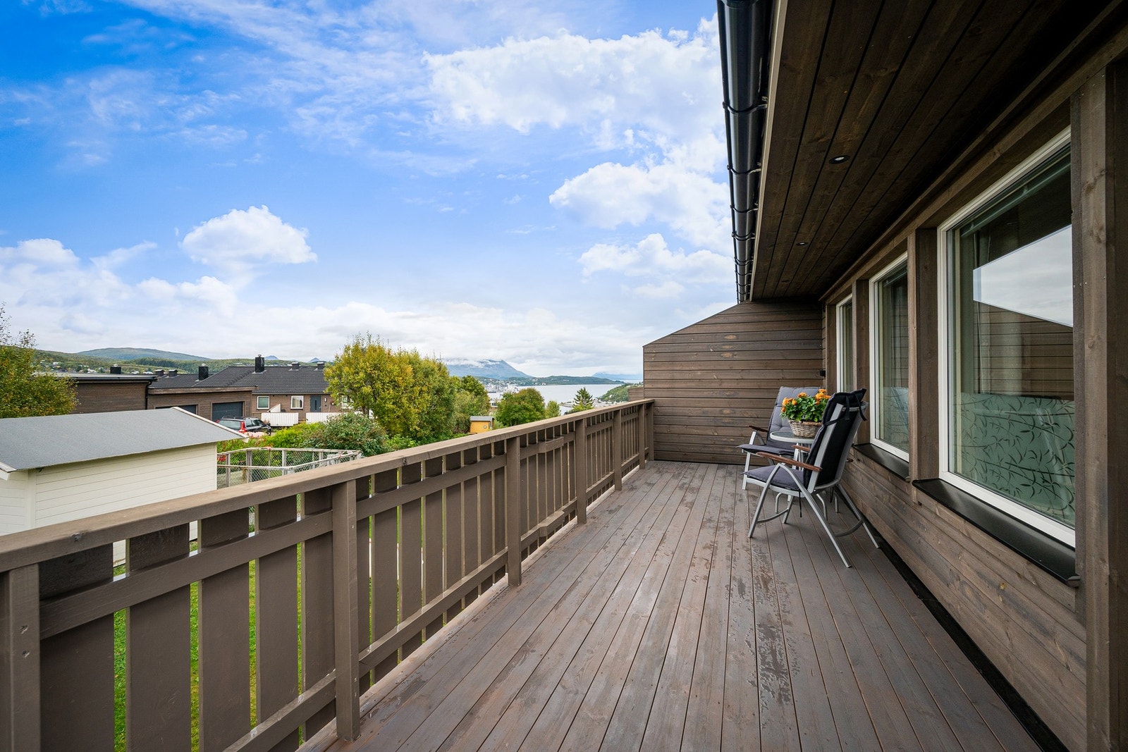 Veranda med direkte adkomst fra stuen Galleribilde